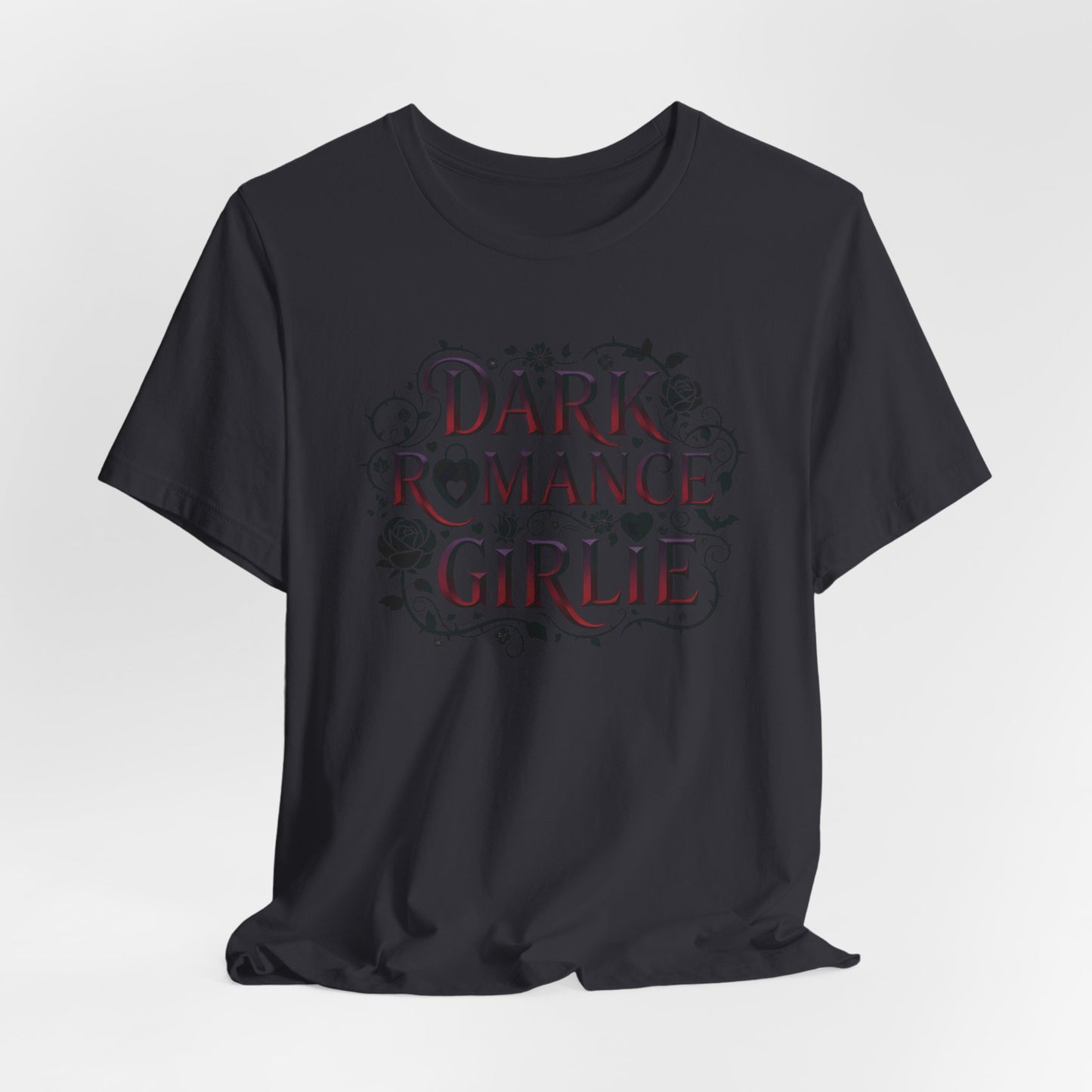 Dark Romance Girlie T-Shirt | book lover shirt