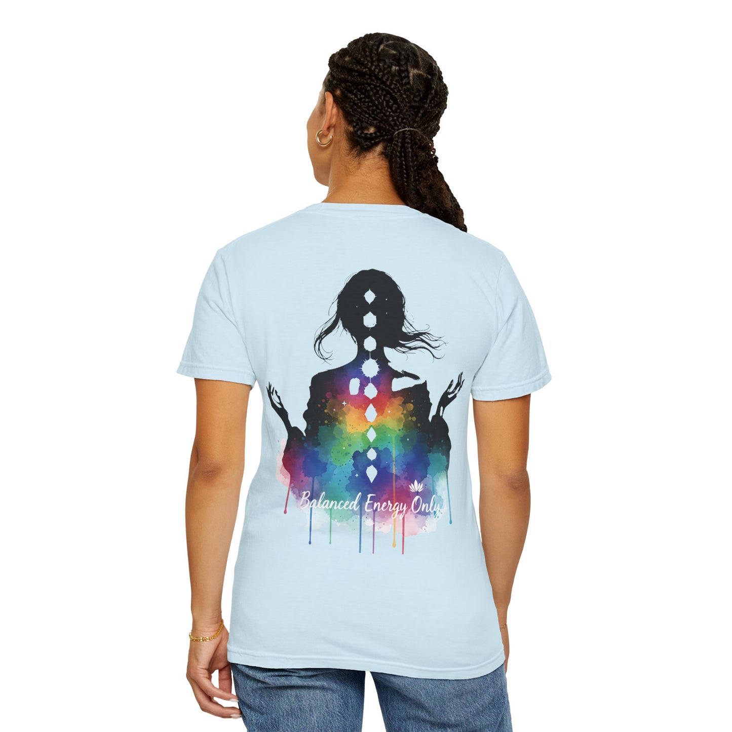 Yoga Meditation T-Shirt | Chakra Energy Tee | Mindfulness Spiritual Graphic Shirt