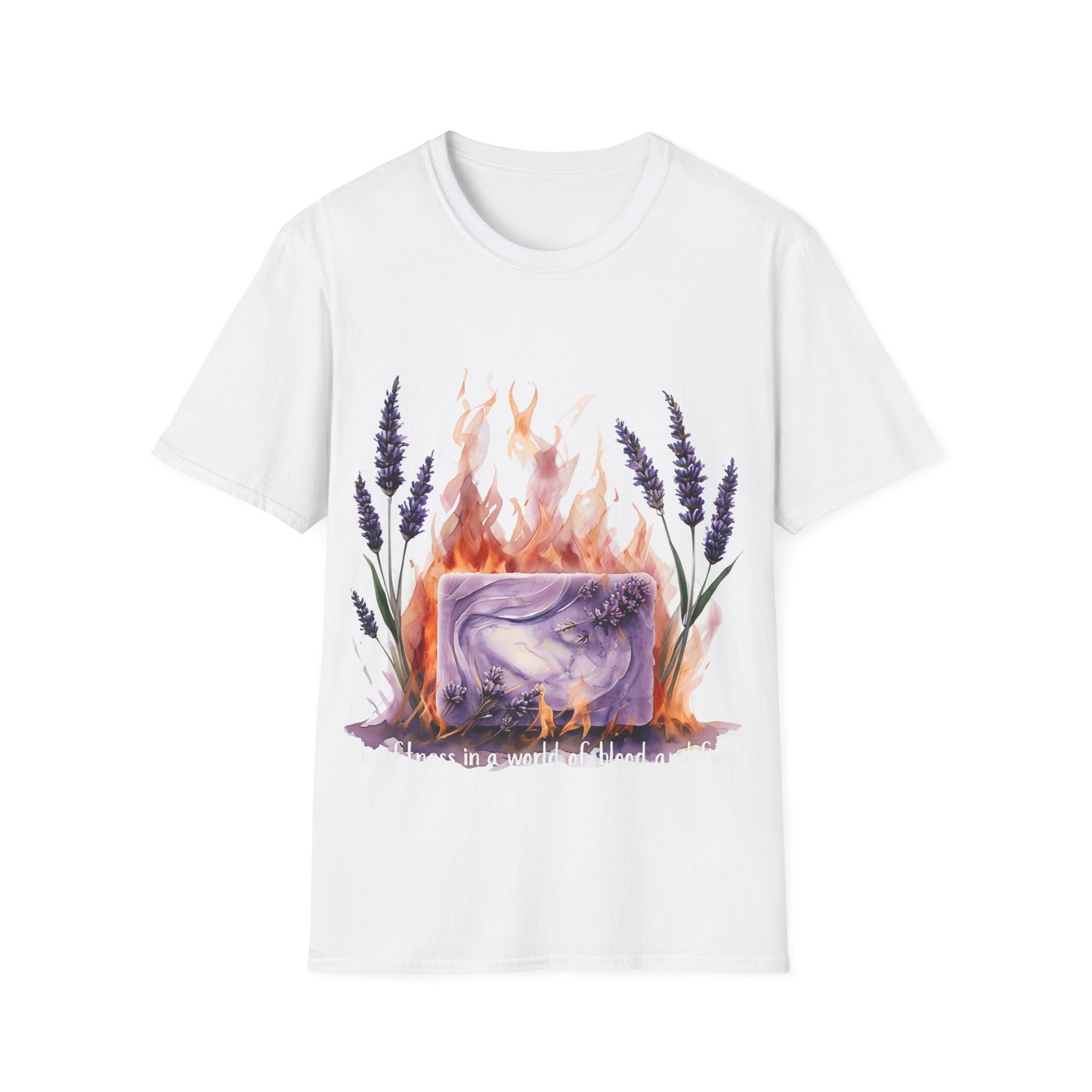 Heir of Fire Aelin T-Shirt, Lavender Soap Design, this t-shirt is not just clothing—it's a celebration of her favorite mythical tales.