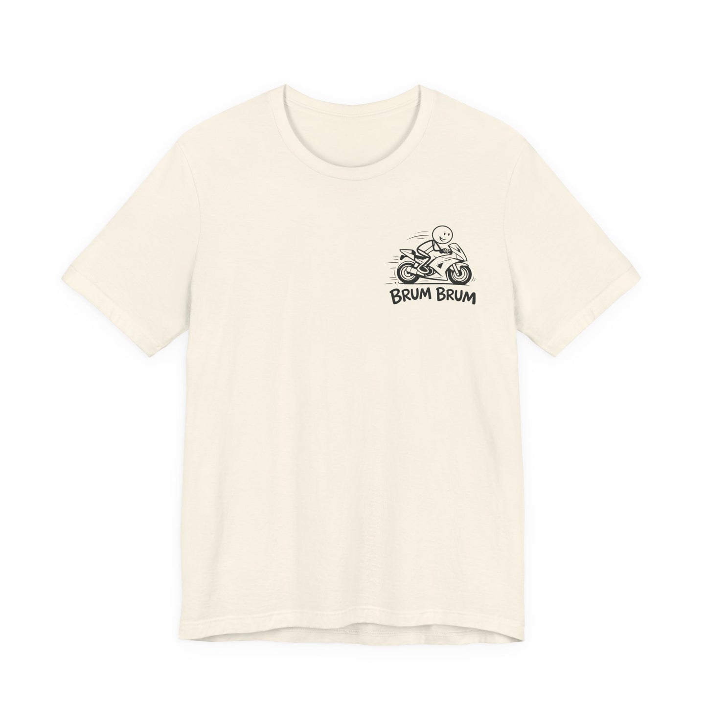 Brum Brum Cotton biker shirt, streetwear tee, biker apparel, motorcycle gift.