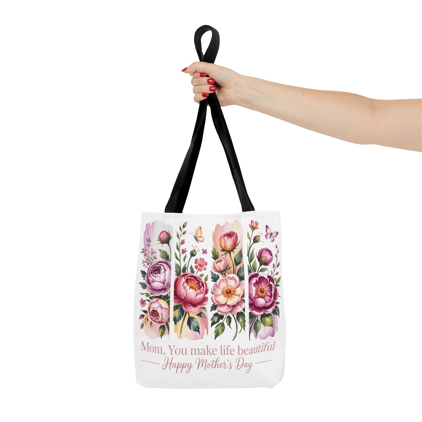 mom tote bag, mothers day gift reusable tote bag