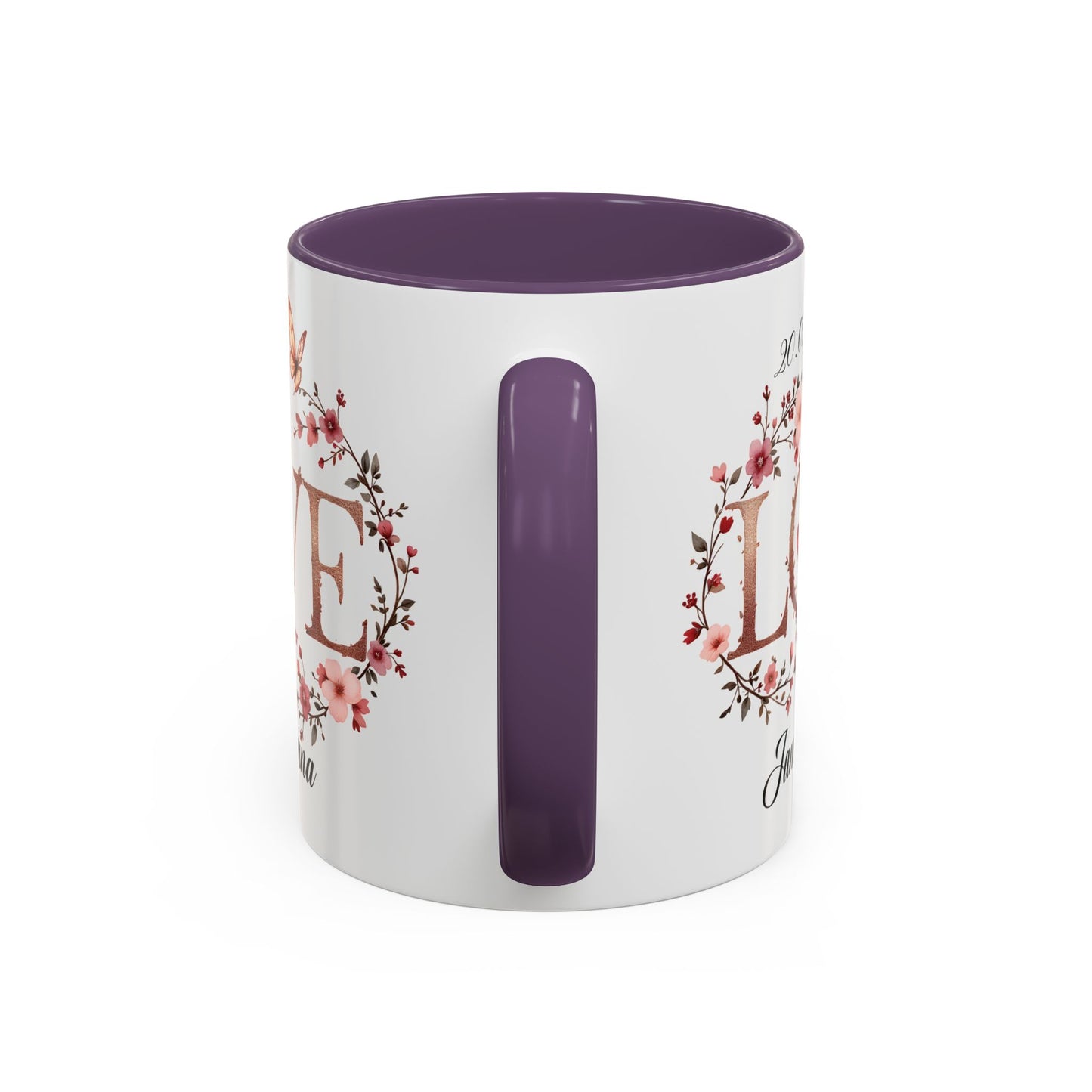 Custom Wedding Mug | Personalized Anniversary Mug | Valentines Day Gift |