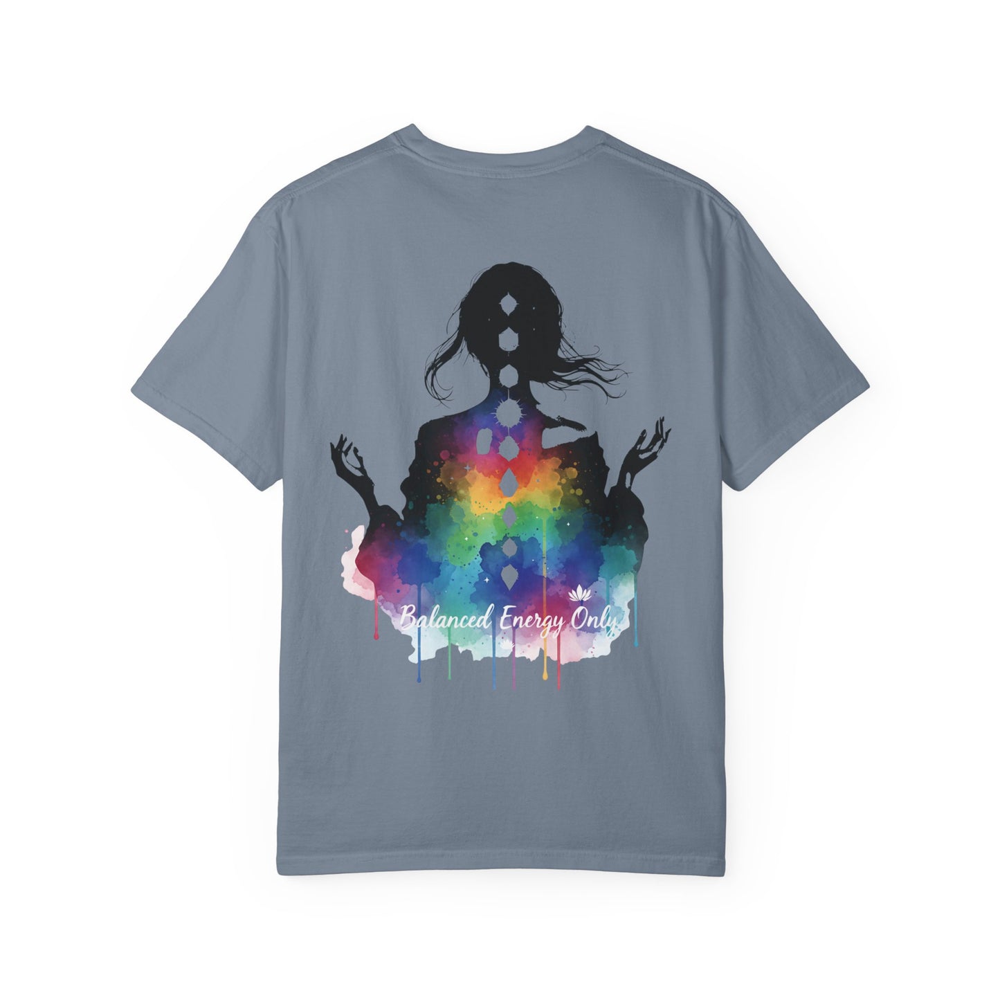 Yoga Meditation T-Shirt | Chakra Energy Tee | Mindfulness Spiritual Graphic Shirt