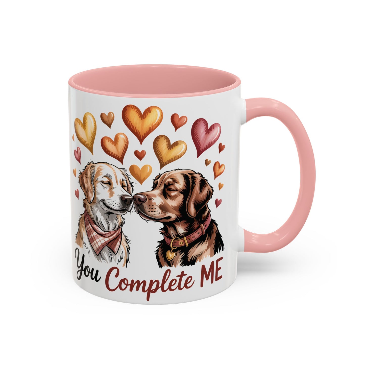 You Complete Me Mug | Cute Dog Lover Gift | Valentines Day Gift for Wife Husband |