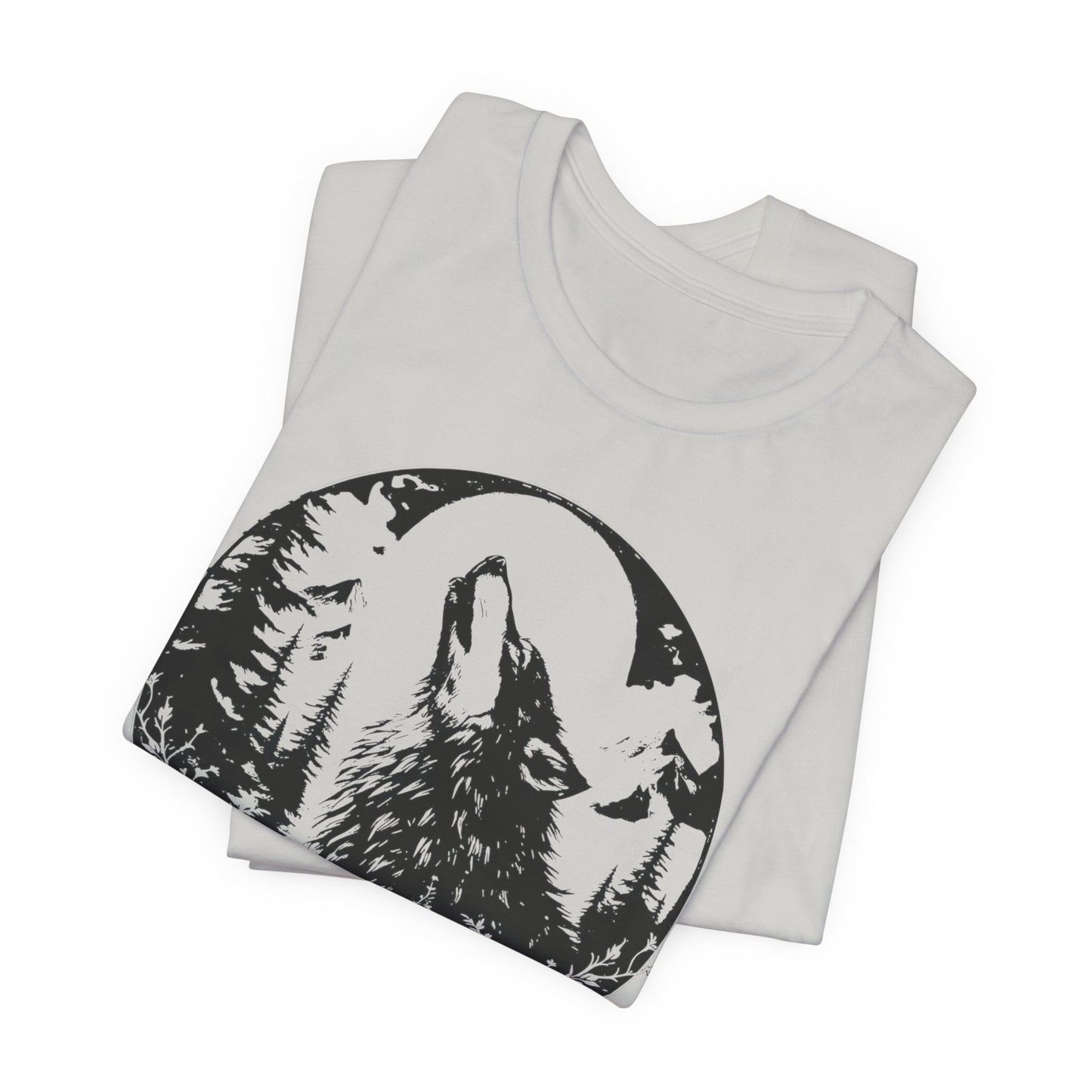Wolf Graphic Shirt, wilderness tee, alt gifts for her, 90s grunge top.