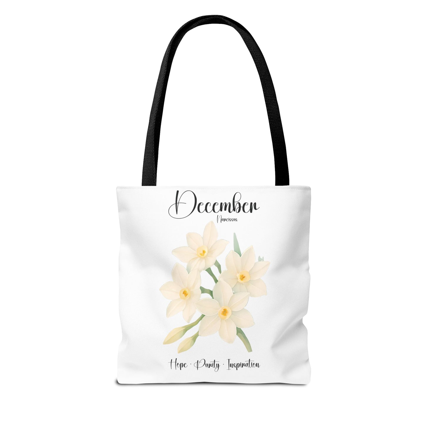 Personlized Birth Month Flower Tote Bag, Botanical Aesthetic Canvas Tote Bag, Bestfriend Gift