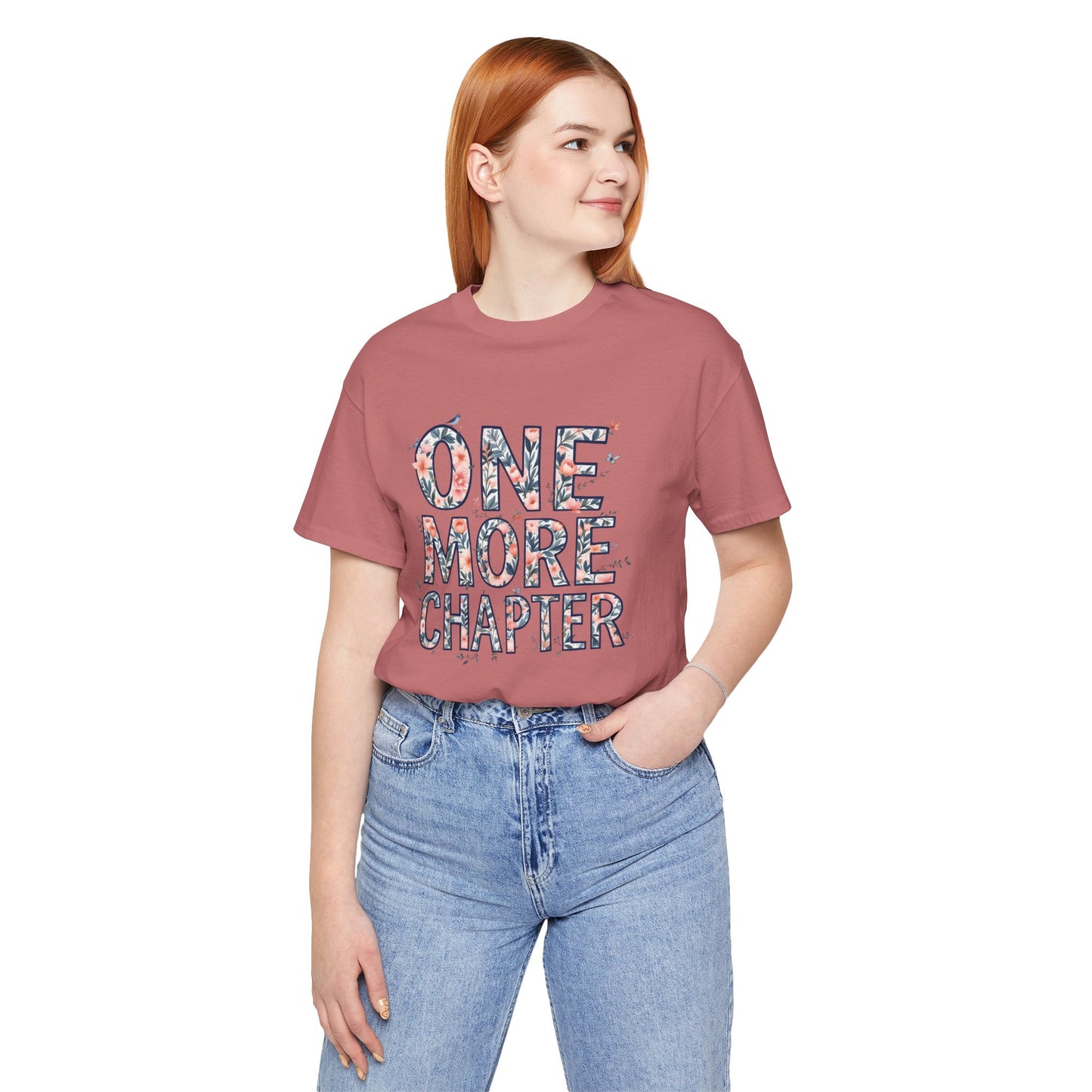 Book Lover Tee | one more chapter T-Shirt | Booktok Merch | Bibliophile Shirt | Reader Aesthetic Tee
