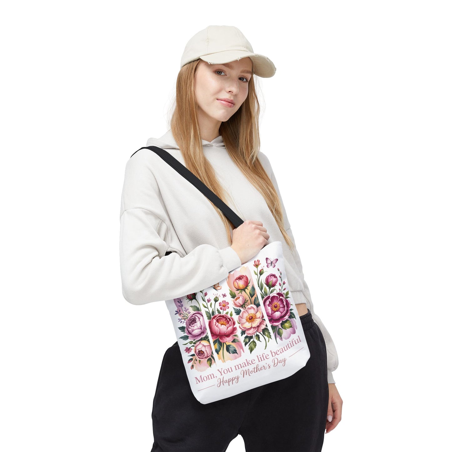 mom tote bag, mothers day gift reusable tote bag