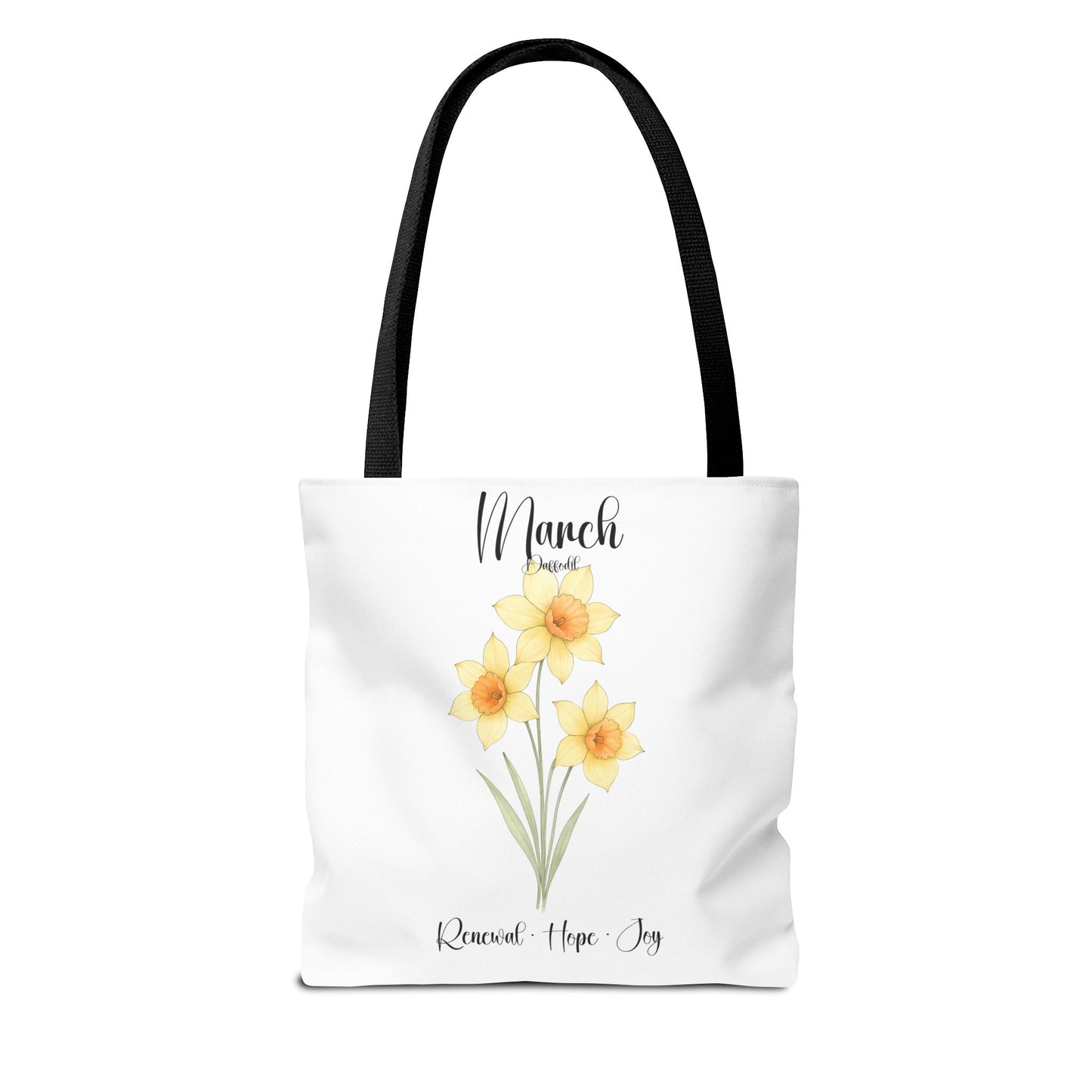 Custom botanical tote bag for her, birth month flower, milestone birthdays, bestfriend gift.