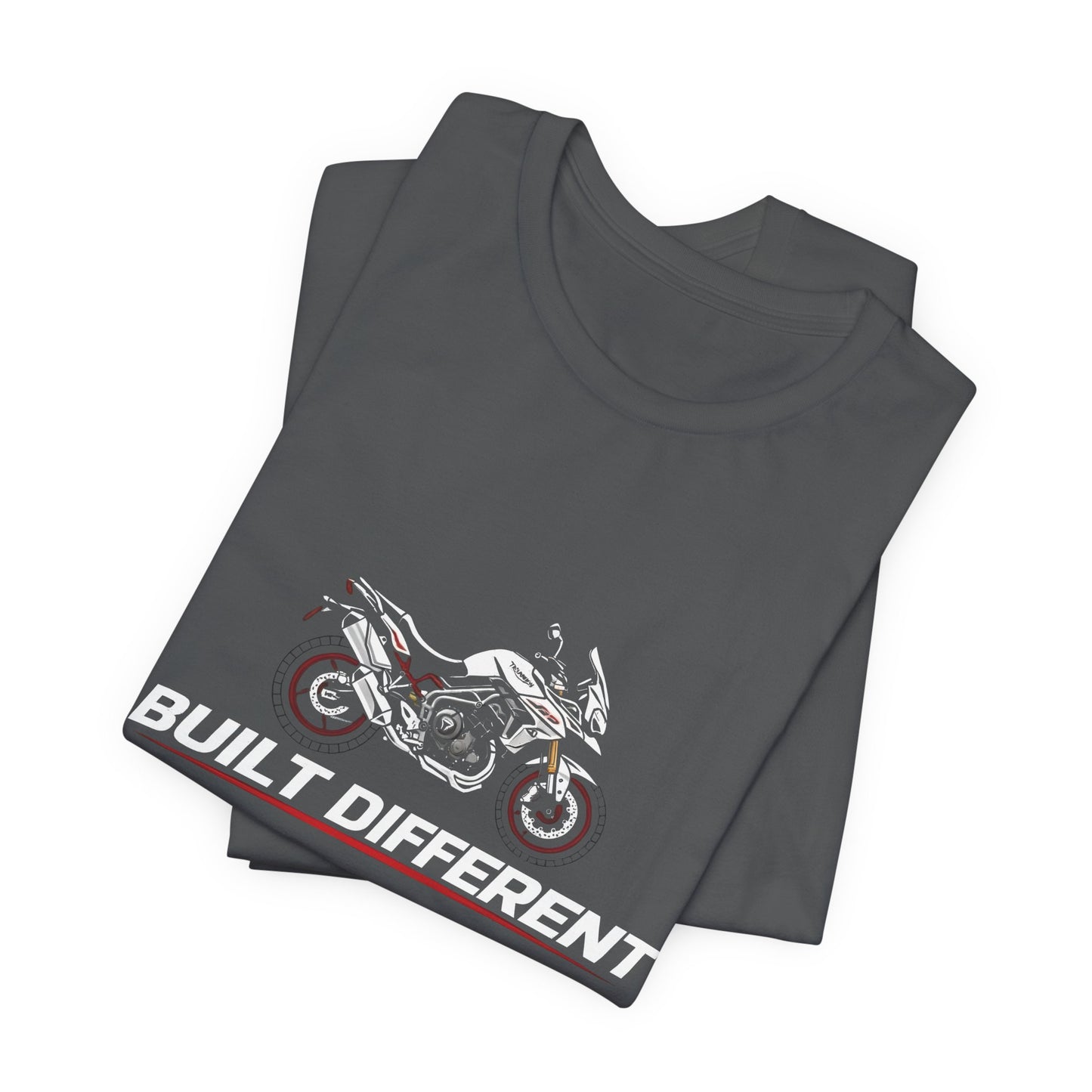 Cotton Triumph Biker shirt, motorcycle apparel, alternative clothing, mechanic gift, gift for biker.