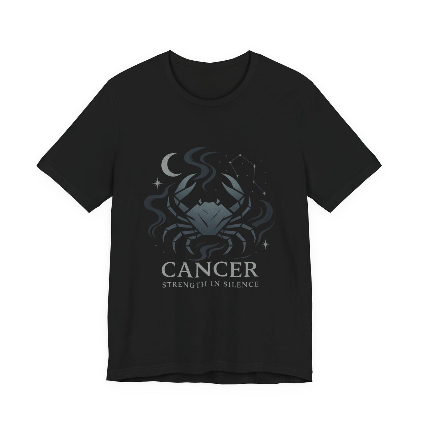 Cancer Astrology T-shirt, Perfect as a cancer birthday gift, this zodiac tshirt offers comfort and a touch of cosmic flair. Wear your zodiac T-shirt proudly