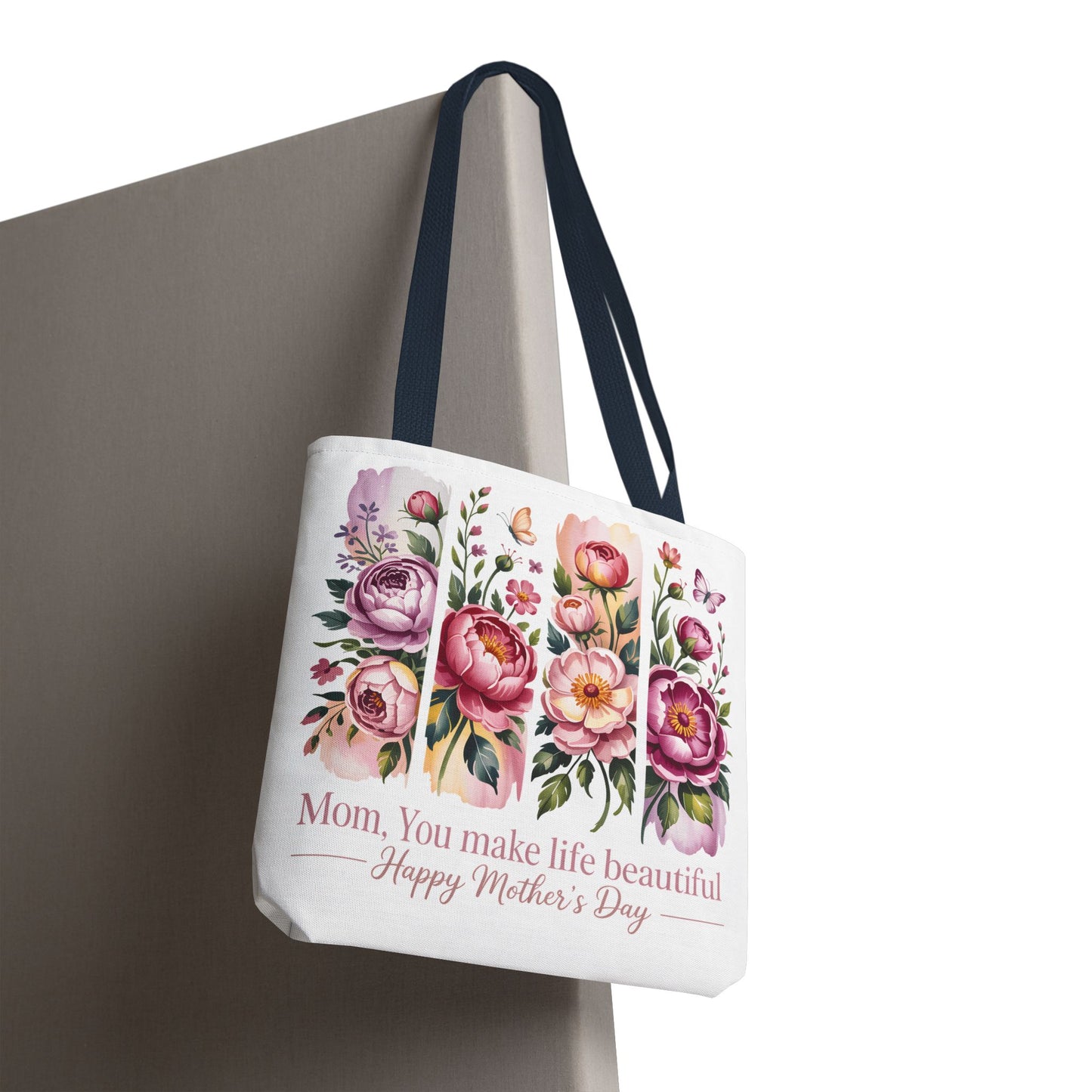 mom tote bag, mothers day gift reusable tote bag