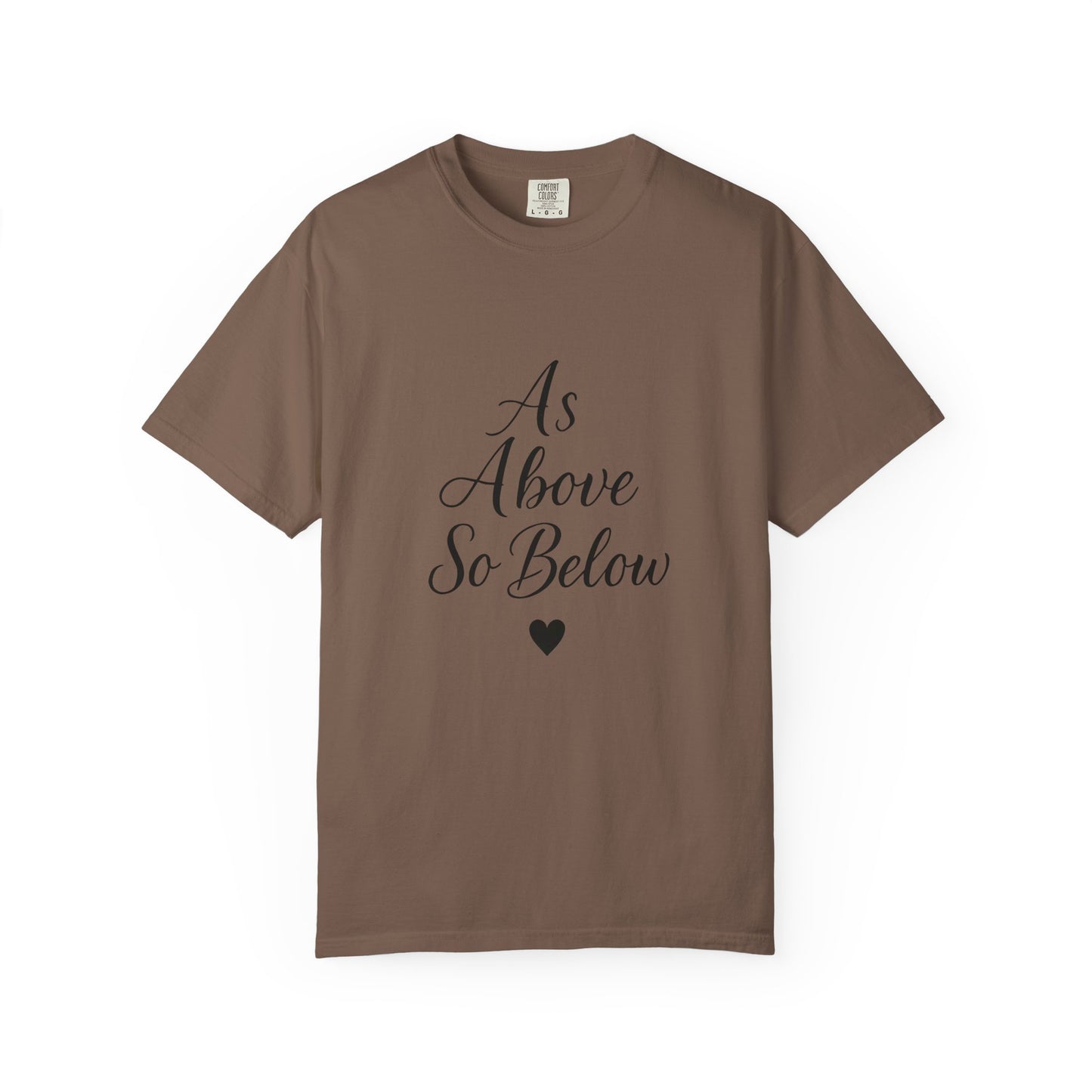 As Above So Below T-shirt, Embrace the celestial vibes infused in this spiritual tee, where the ancient secrets of pagan clothing meet the modern allure of witchy clothes.