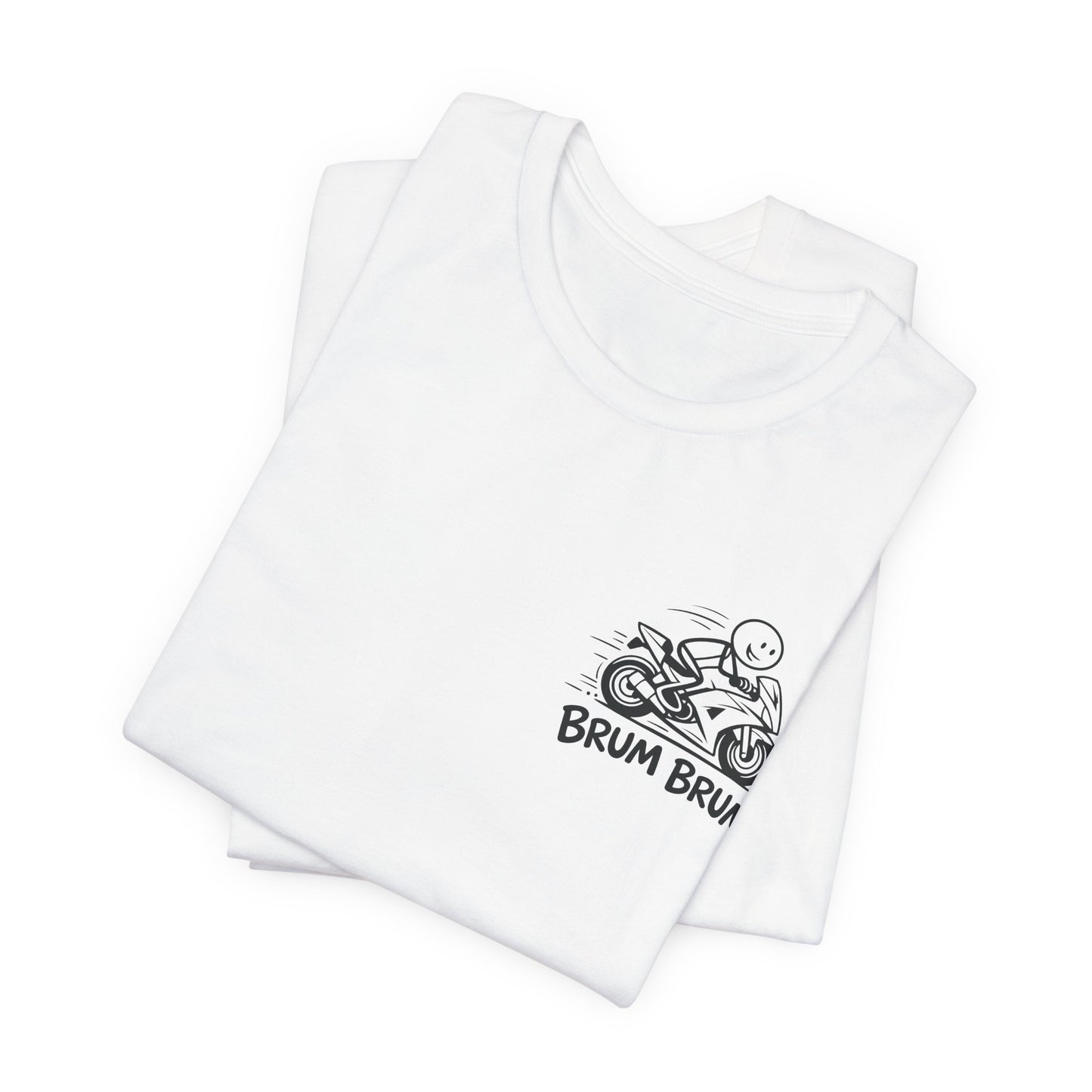 Brum Brum Cotton biker shirt, streetwear tee, biker apparel, motorcycle gift.