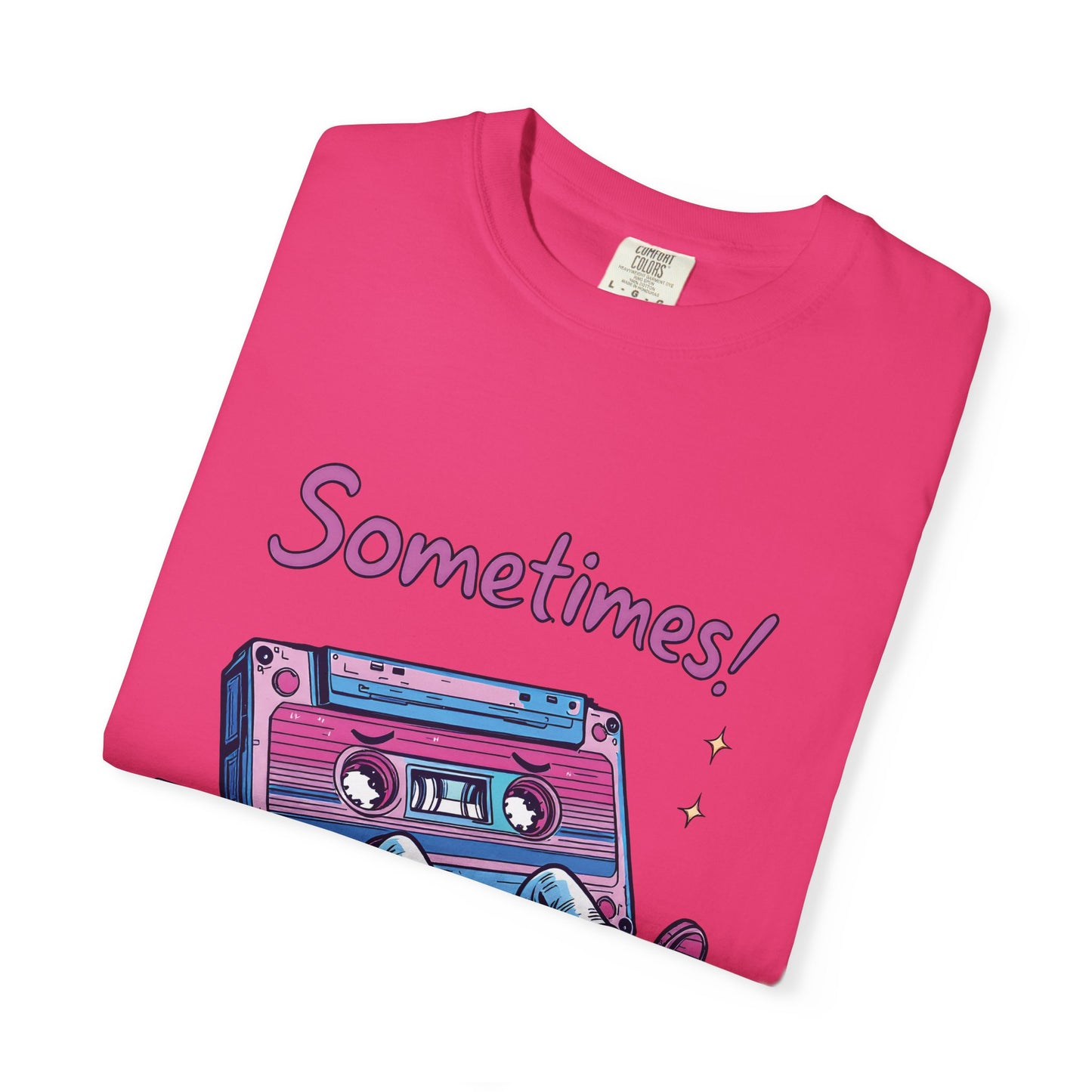 80s Cassette Tape Tee | Vintage 90s Nostalgia Shirt | Geek Nerd T-Shirt |
