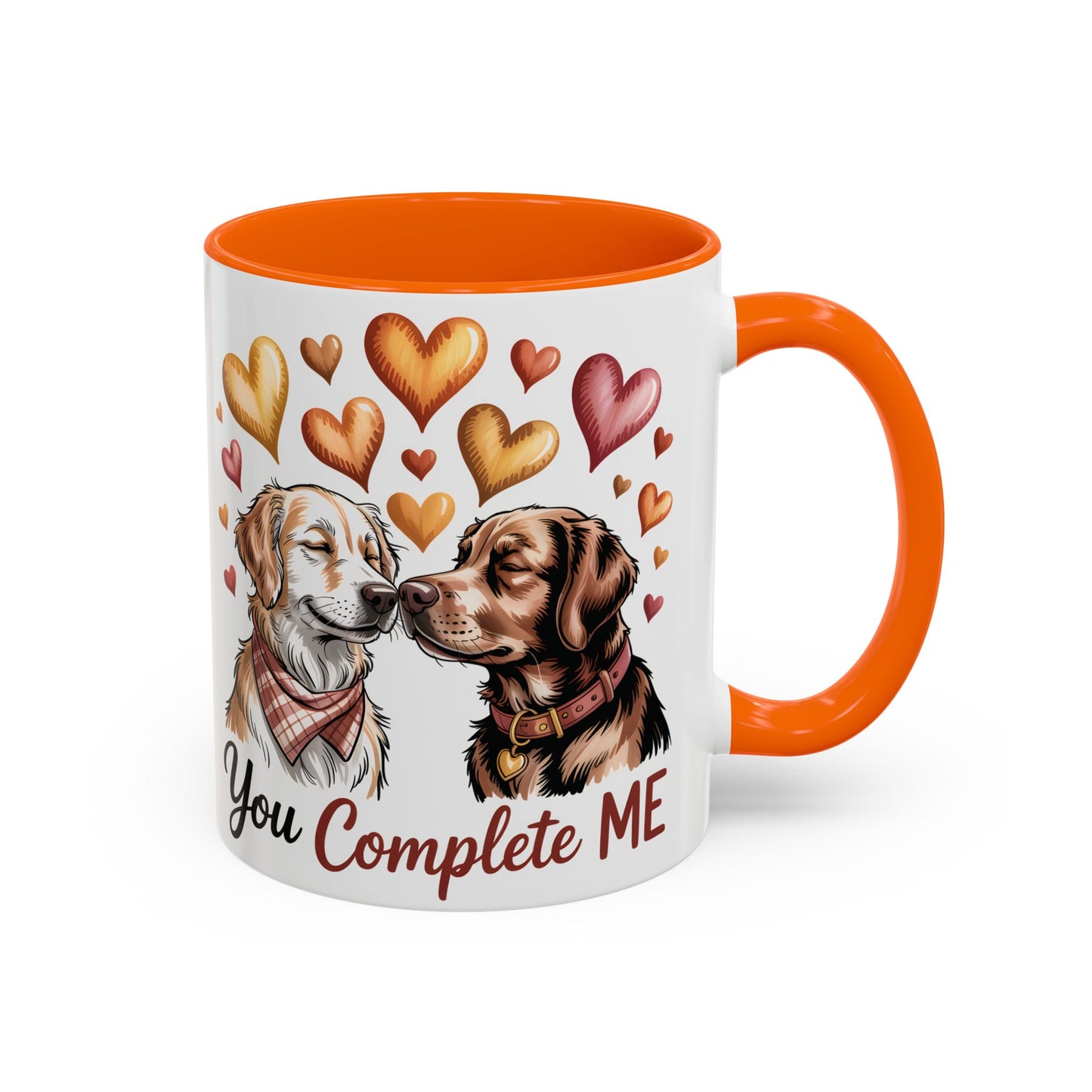 You Complete Me Mug | Cute Dog Lover Gift | Valentines Day Gift for Wife Husband |