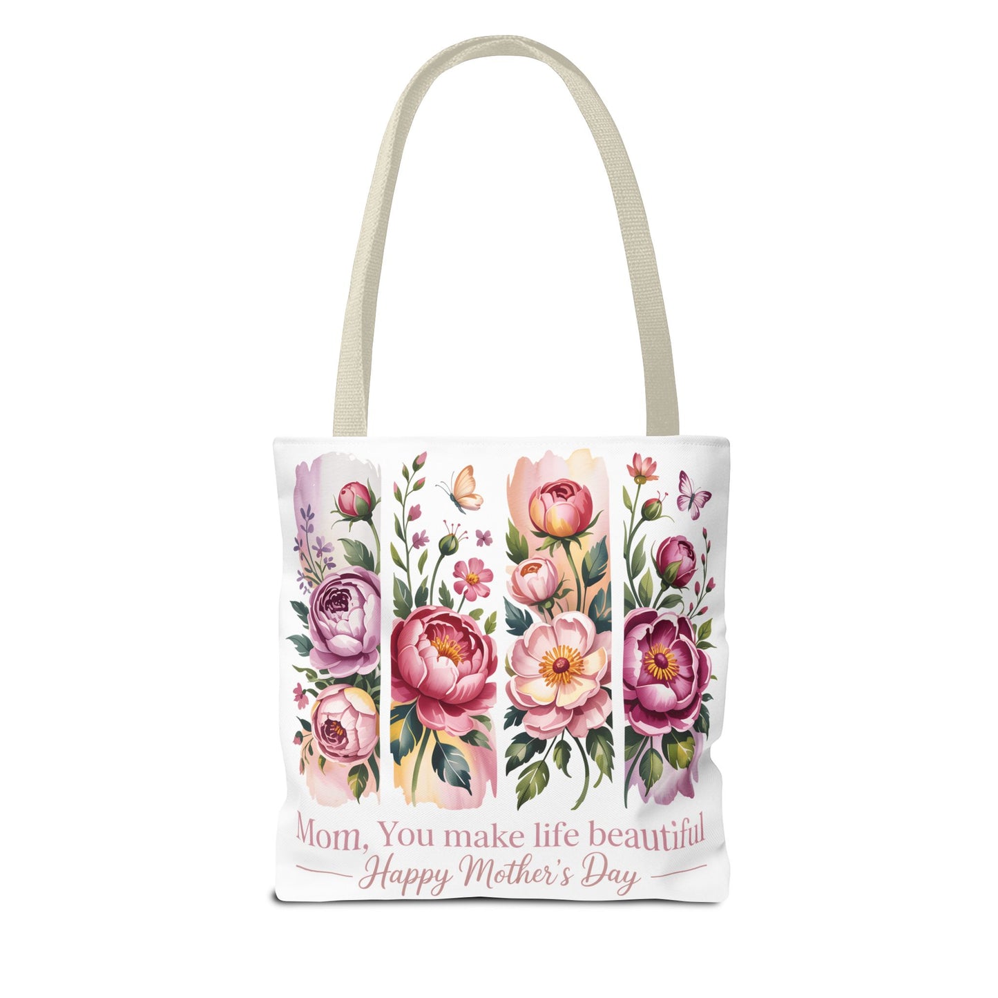 mom tote bag, mothers day gift reusable tote bag