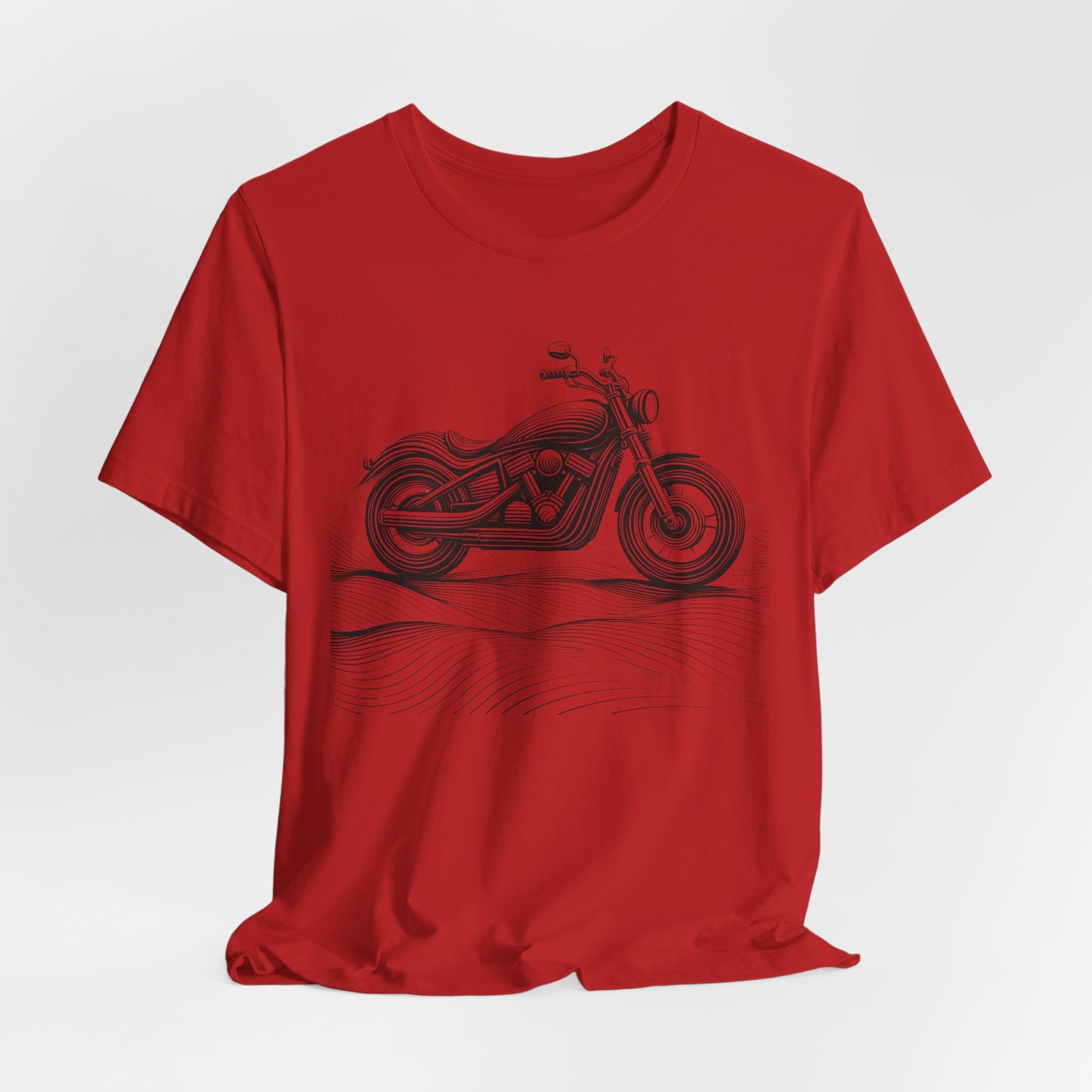 Cotton biker shirt, streetwear tee, biker apparel, motorcycle gift.