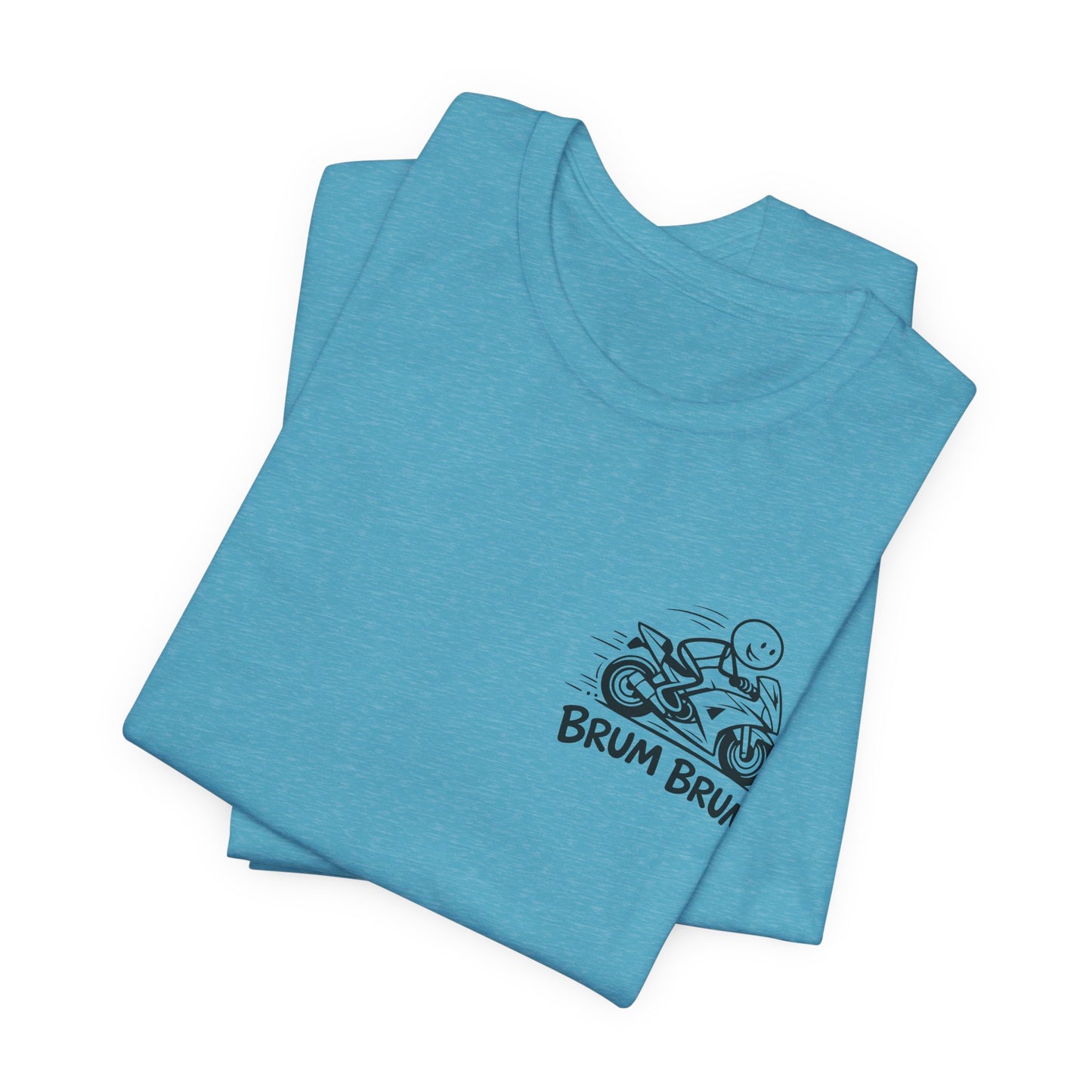 Brum Brum Cotton biker shirt, streetwear tee, biker apparel, motorcycle gift.