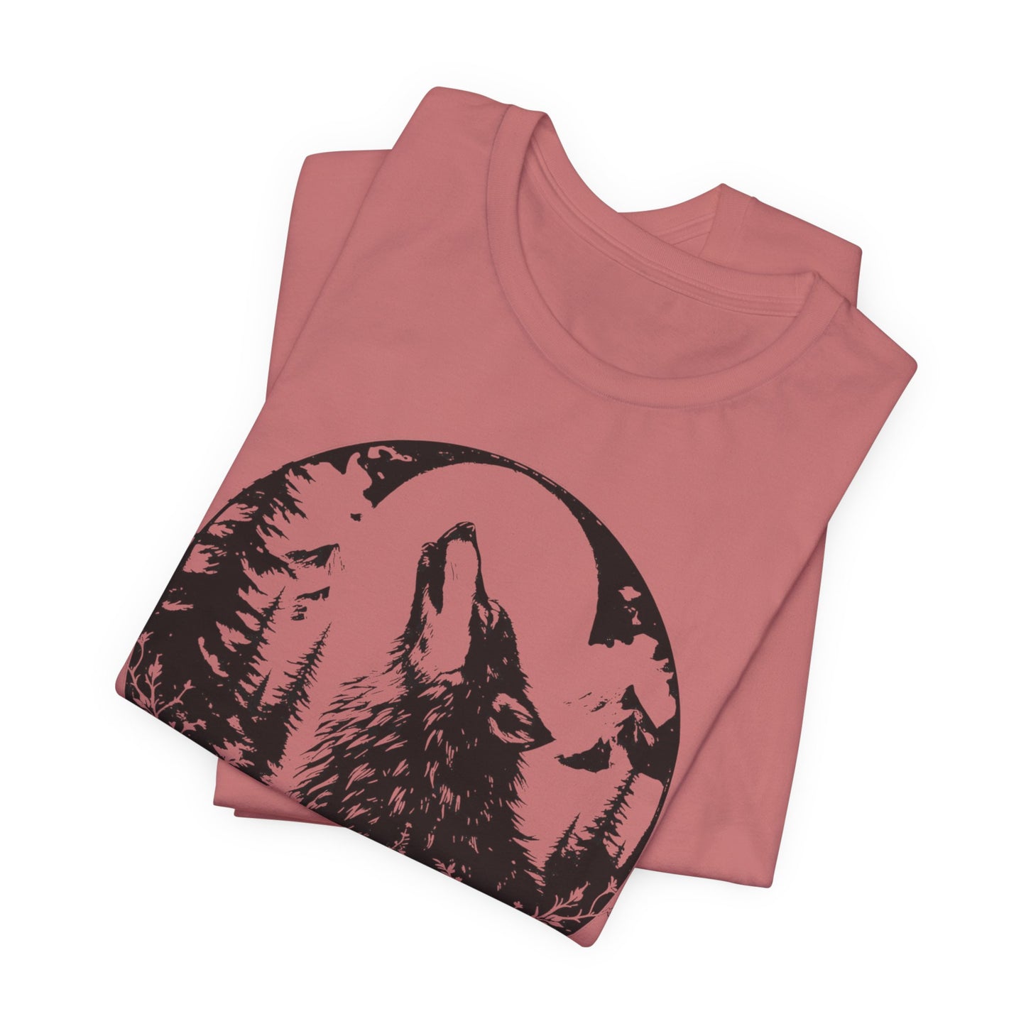 Wolf Graphic Shirt, wilderness tee, alt gifts for her, 90s grunge top.