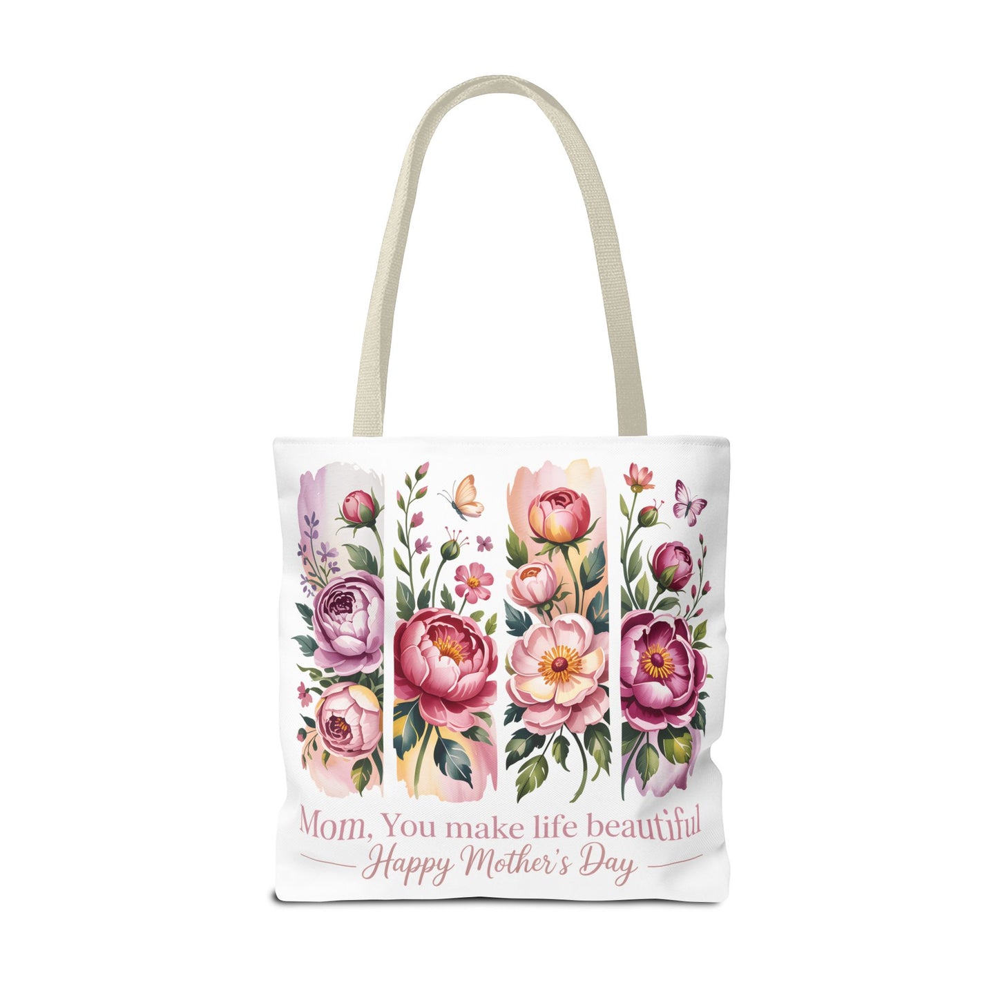 mom tote bag, mothers day gift reusable tote bag