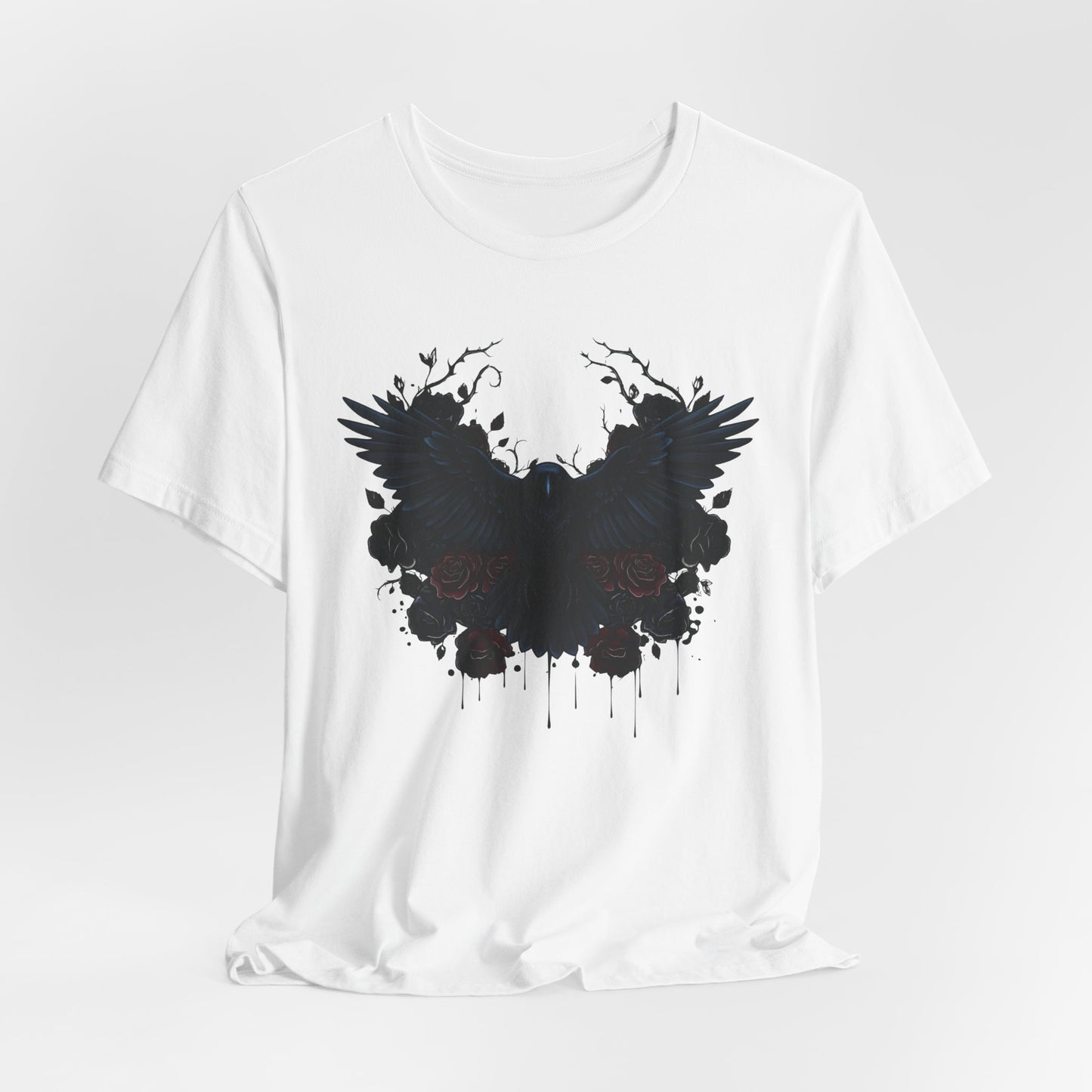 Dark Raven Gothic Apparel  | Unisex Cotton Shirt | Dark Aesthetic  |