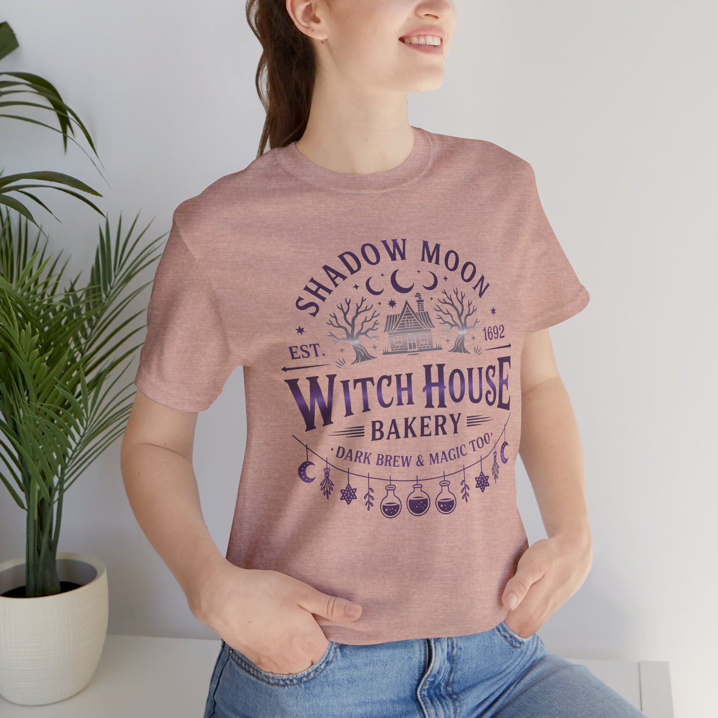Witches House T-Shirt • Cottage Witch Graphic Tee • Magical Witch House Shirt • Occult Witchy Top • Witch Gift Unisex Style
