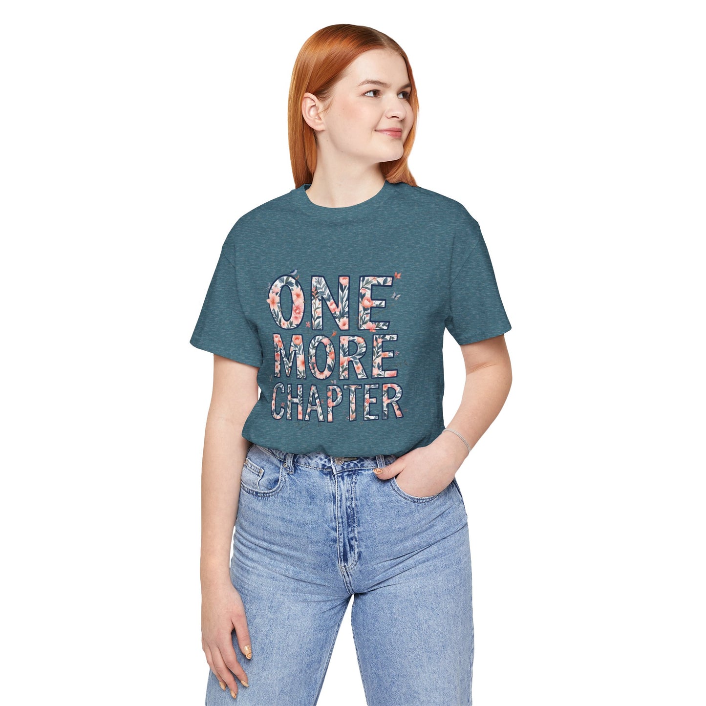Book Lover Tee | one more chapter T-Shirt | Booktok Merch | Bibliophile Shirt | Reader Aesthetic Tee