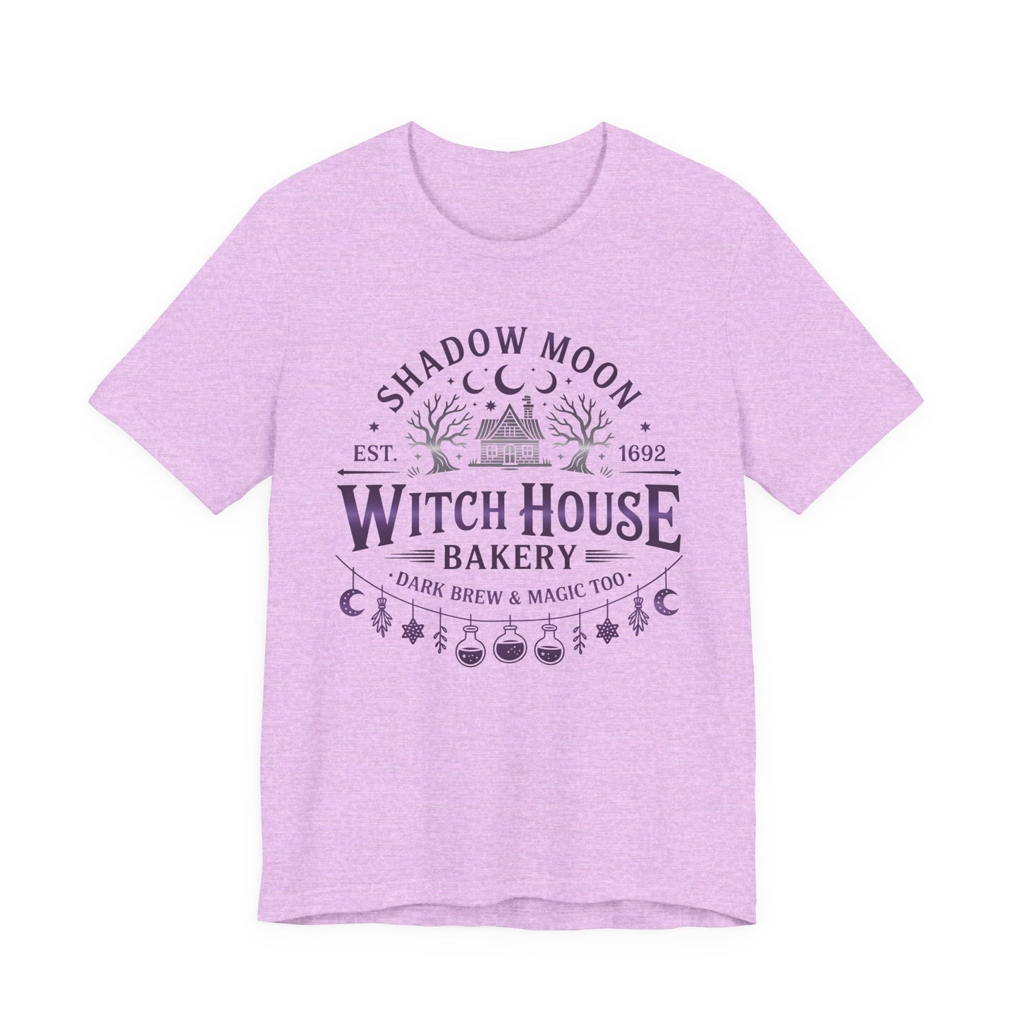 Witches House T-Shirt • Cottage Witch Graphic Tee • Magical Witch House Shirt • Occult Witchy Top • Witch Gift Unisex Style