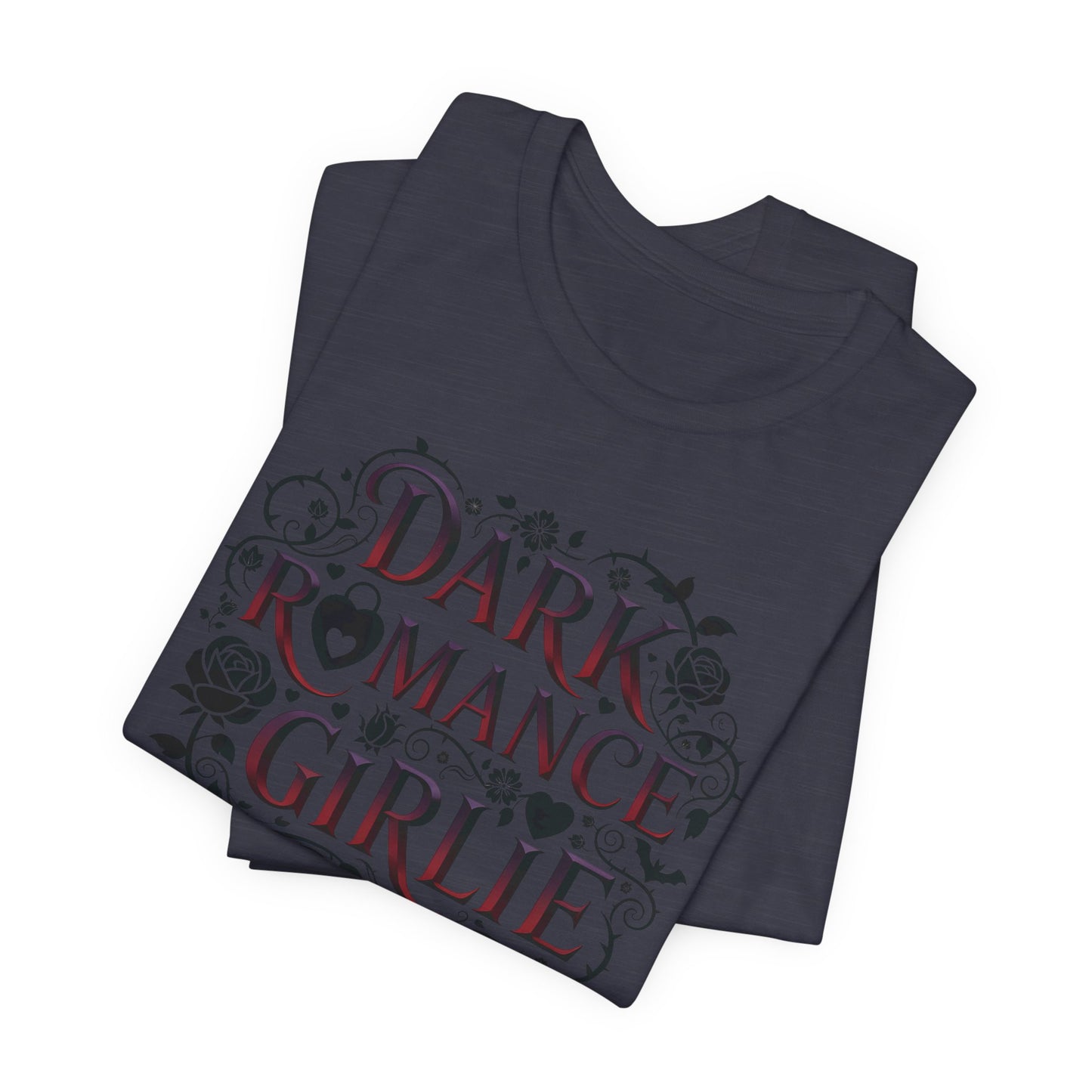 Dark Romance Girlie T-Shirt | book lover shirt