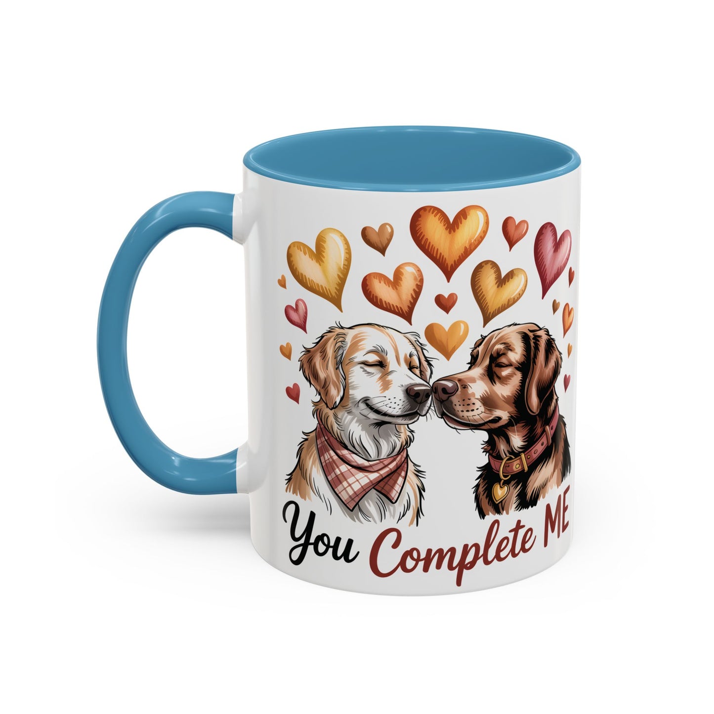 You Complete Me Mug | Cute Dog Lover Gift | Valentines Day Gift for Wife Husband |