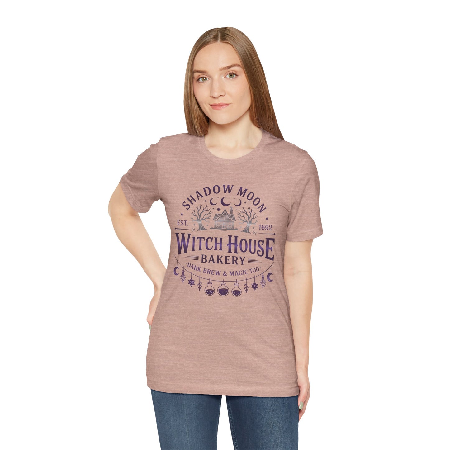 Witches House T-Shirt • Cottage Witch Graphic Tee • Magical Witch House Shirt • Occult Witchy Top • Witch Gift Unisex Style