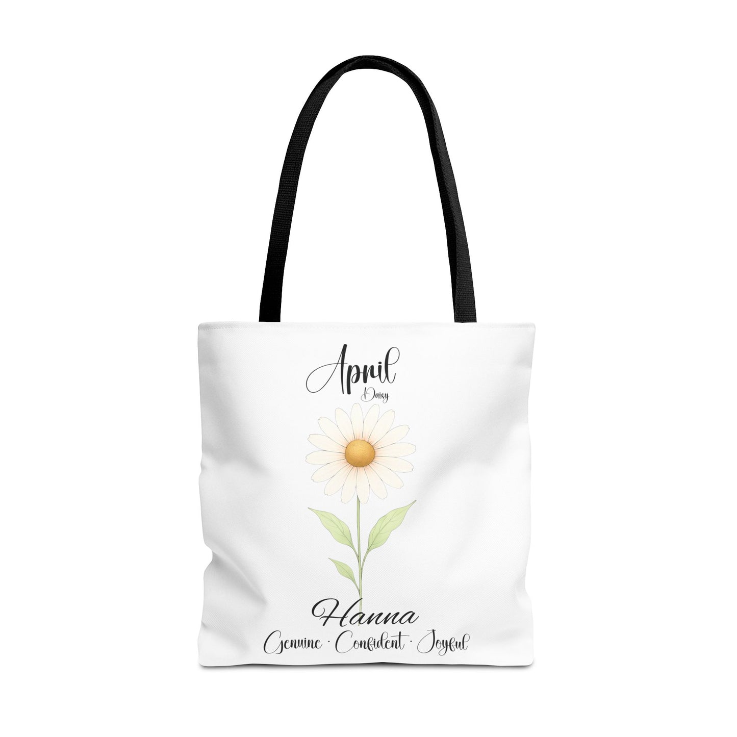 Custom birth month flower bag for her, milestone birthdays, bestfriend gift.