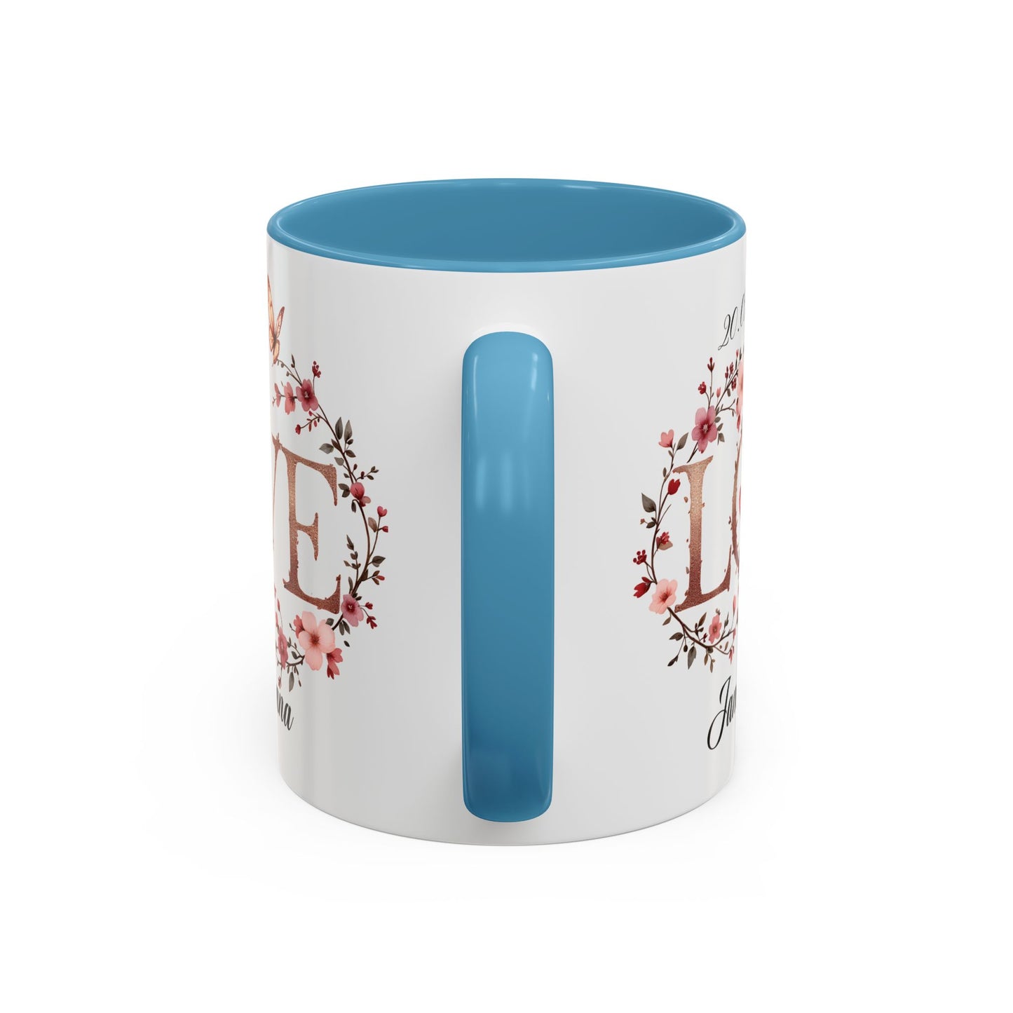 Custom Wedding Mug | Personalized Anniversary Mug | Valentines Day Gift |