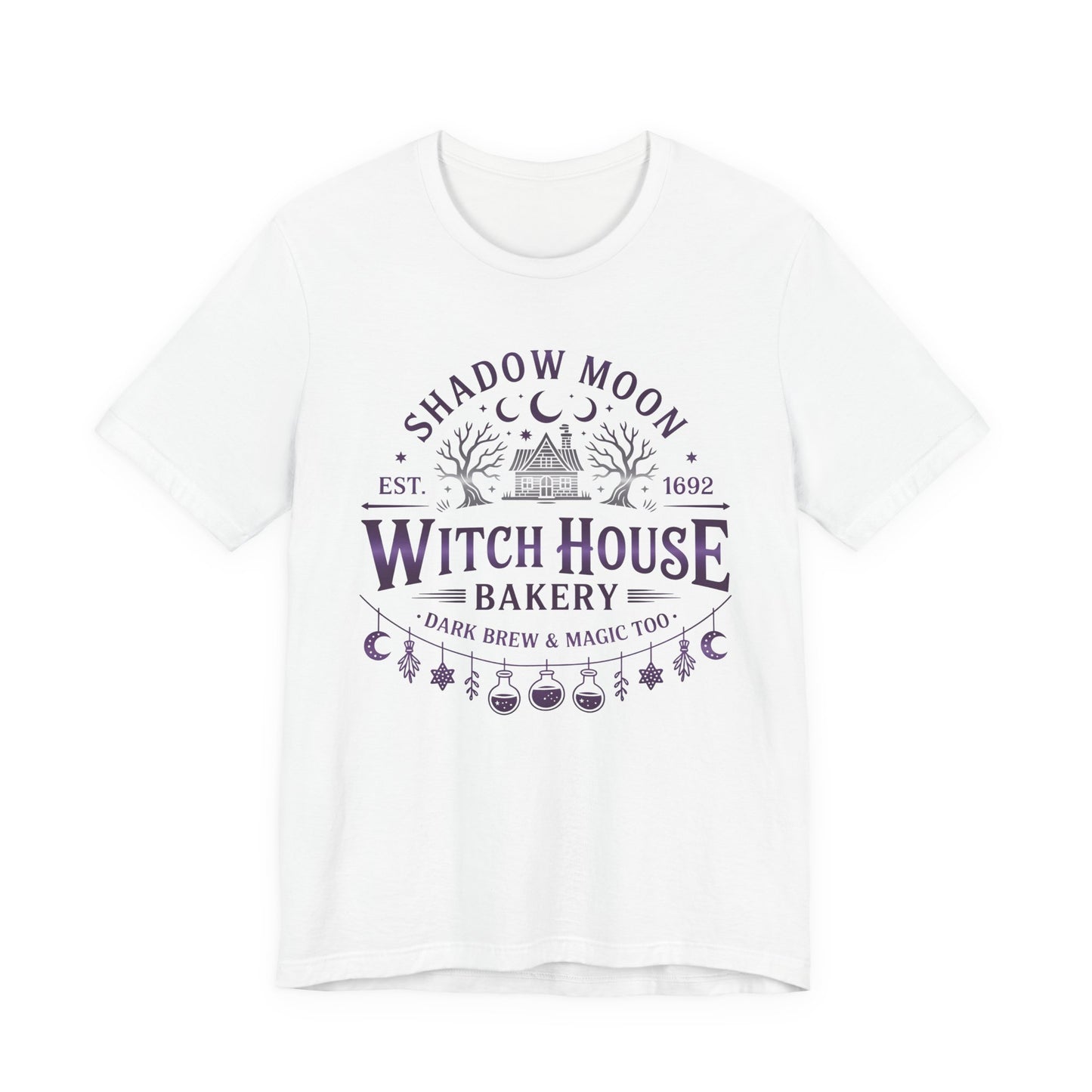Witches House T-Shirt • Cottage Witch Graphic Tee • Magical Witch House Shirt • Occult Witchy Top • Witch Gift Unisex Style