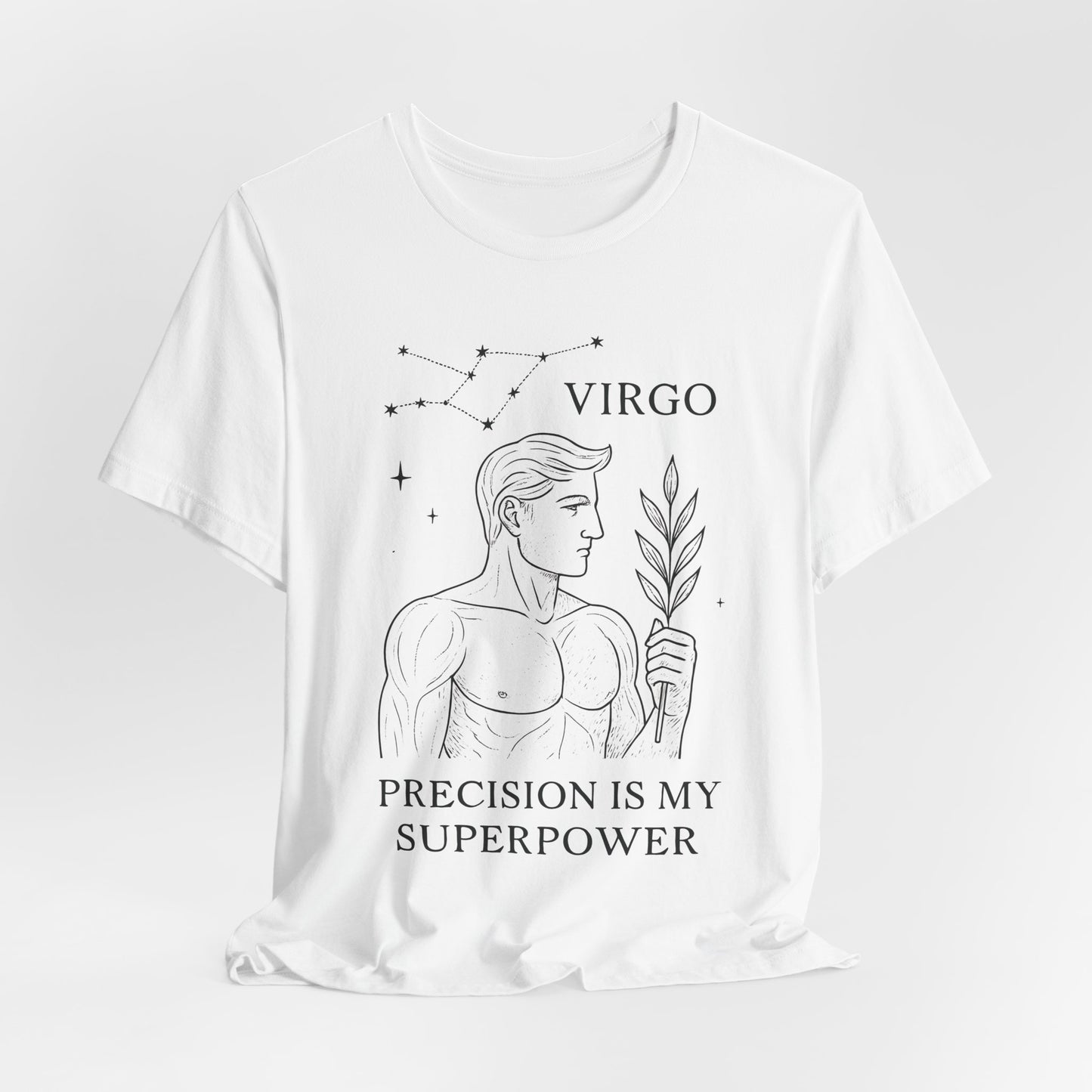 Virgo Astrology T-Shirt, An ideal Virgo birthday gift or a thoughtful present for any occasion, this astrology shirt elevates style with celestial charm.