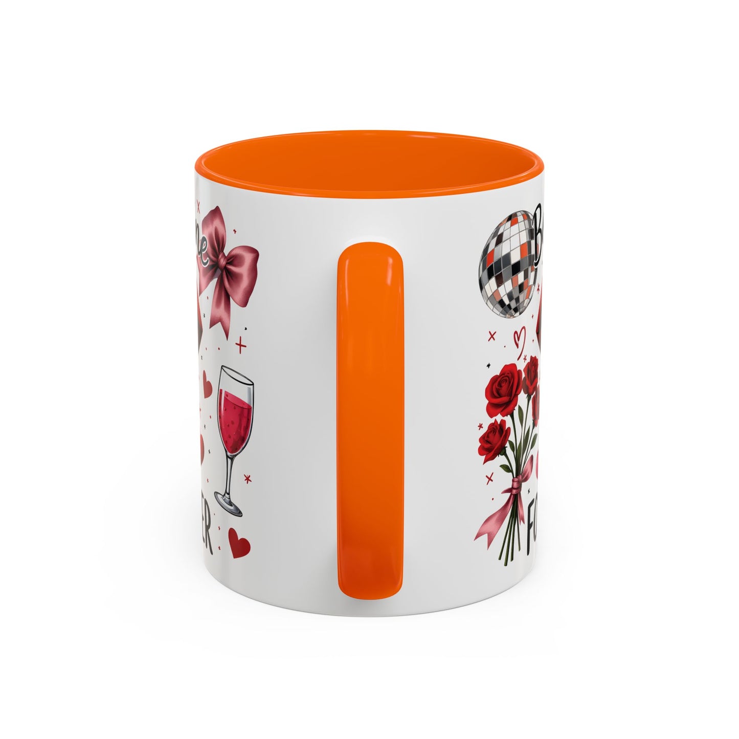 Ceramic valentine gift, Valentines day cup,  wife gift ideas, anniversary mug.