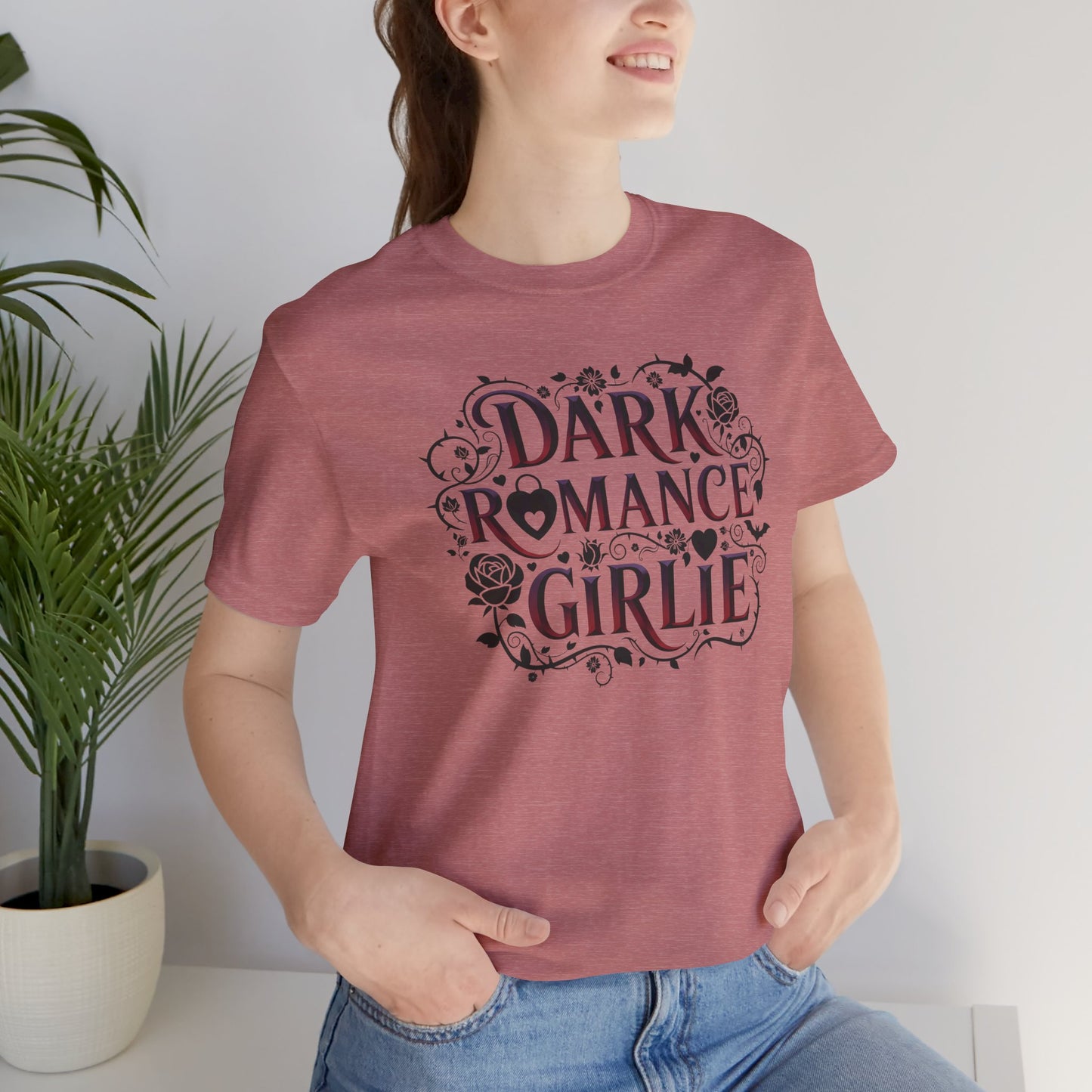 Dark Romance Girlie T-Shirt | book lover shirt
