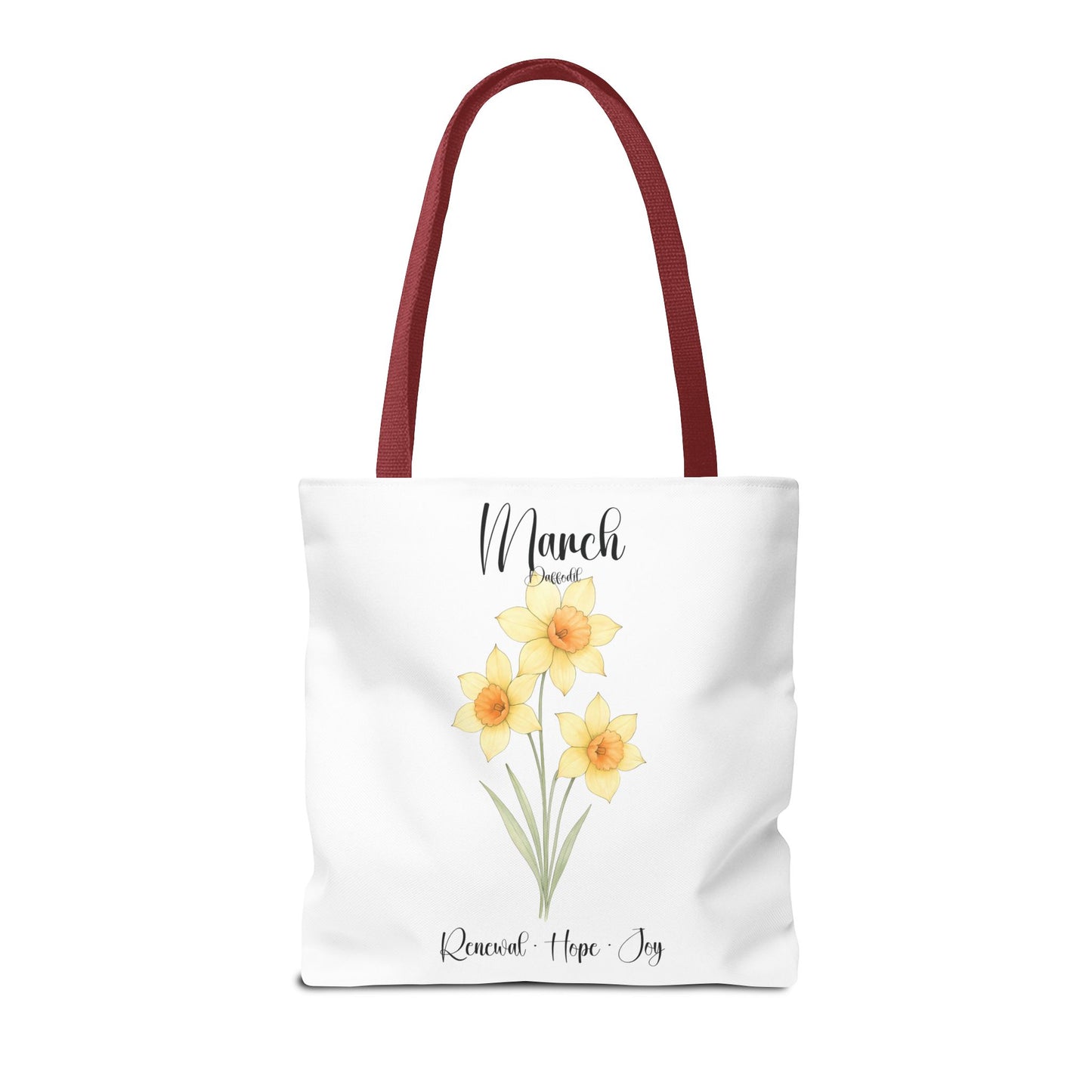Custom botanical tote bag for her, birth month flower, milestone birthdays, bestfriend gift.