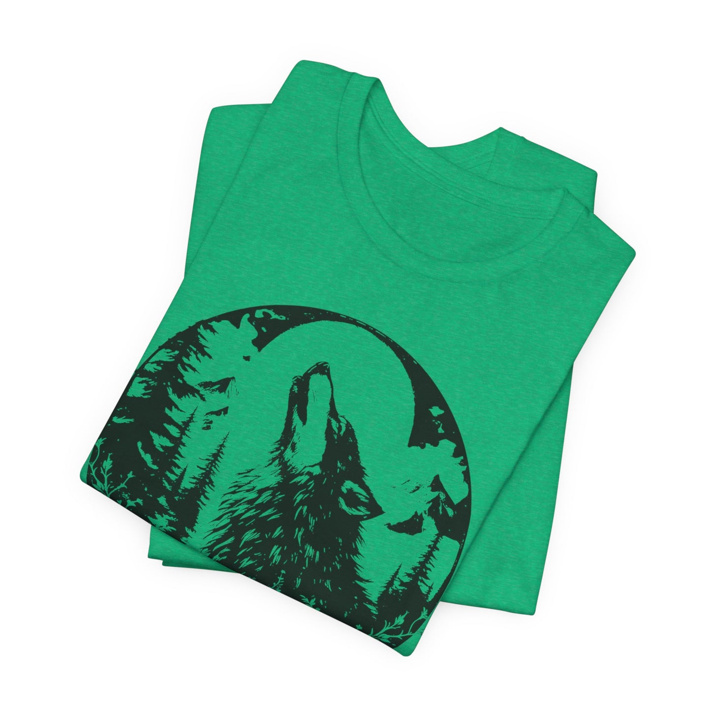 Wolf Graphic Shirt, wilderness tee, alt gifts for her, 90s grunge top.
