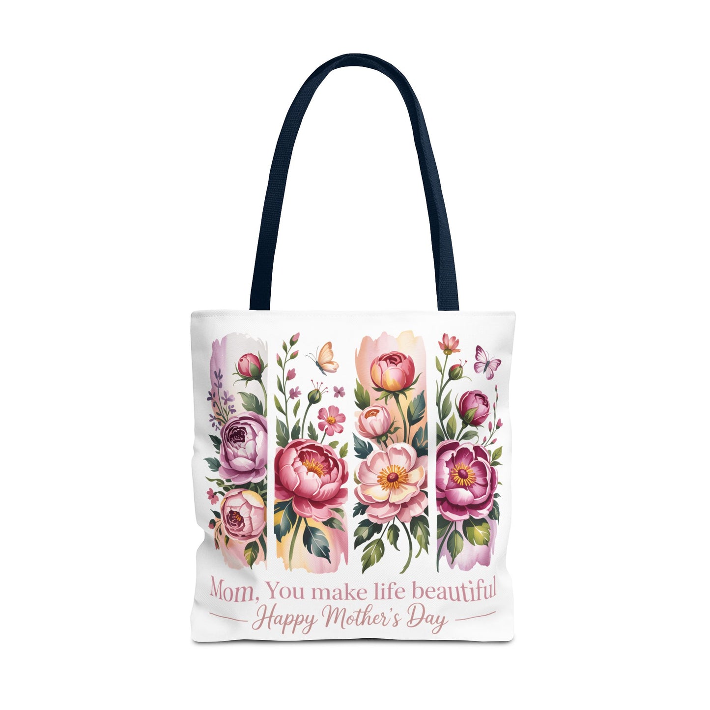 mom tote bag, mothers day gift reusable tote bag