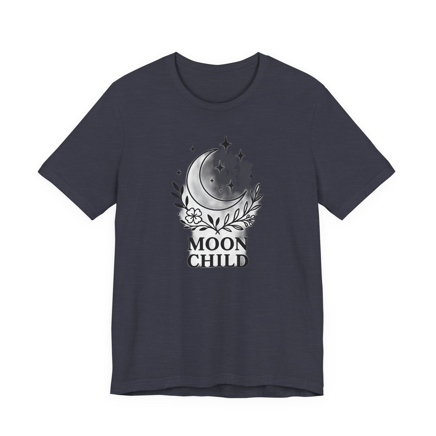 Moon Child T-Shirt, Crescent Moon Shirt, this moon child tee is more than just a piece of pagan clothing—it's a magical shirt that invites the wearer to explore the enchanting world of witchy things.