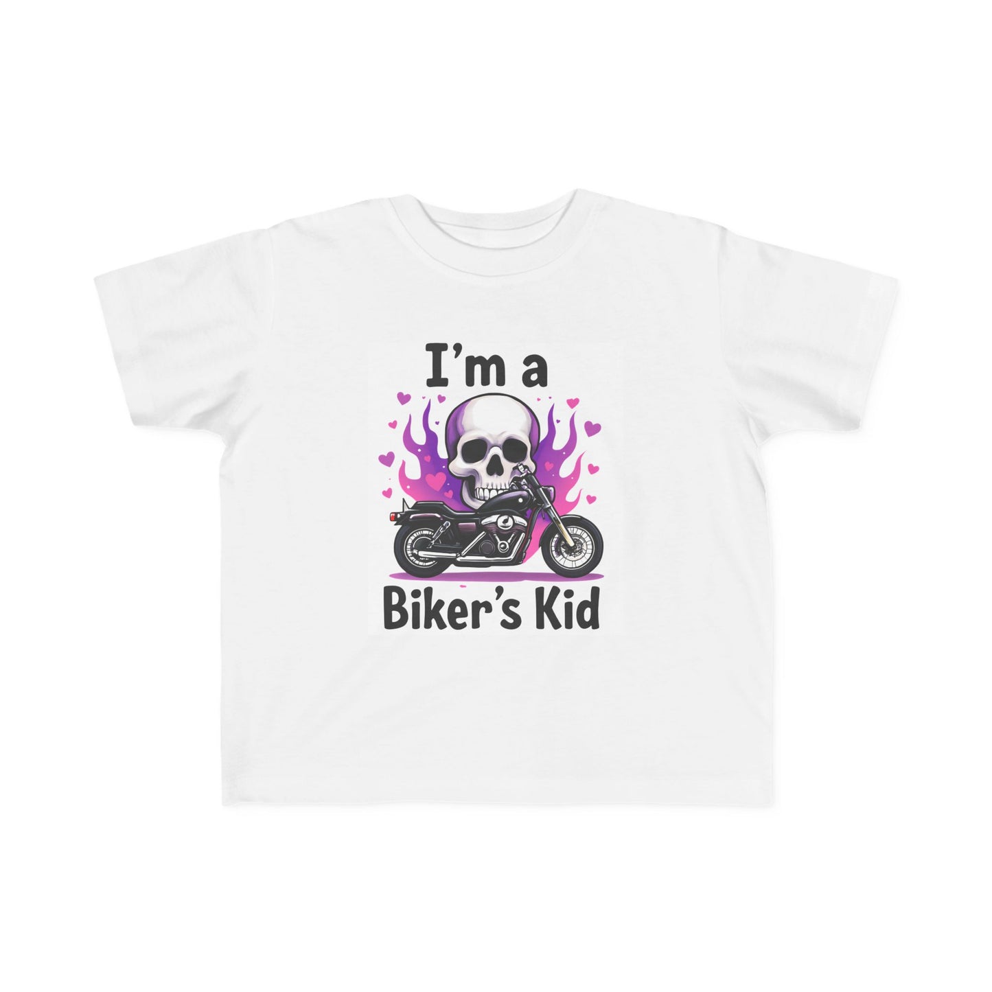 Kids Motorbike Tee I'm a Biker Kid T-shirt, Whether they're dreaming of dirt trails or asphalt adventures, this kids bike shirt is the ultimate motorcycle tee for your little daredevil.