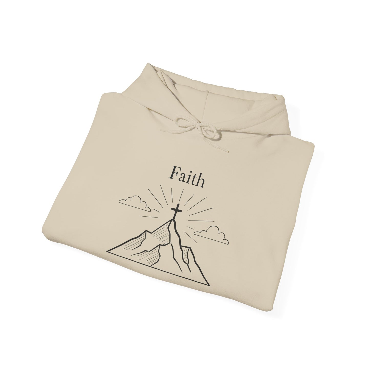 Faith Hoodie, Religious Hoodie, Whether attending church or cherishing quiet moments at home, this religious hoodie serves as a beautiful piece of Christian merch, celebrating the joy of Christianity..