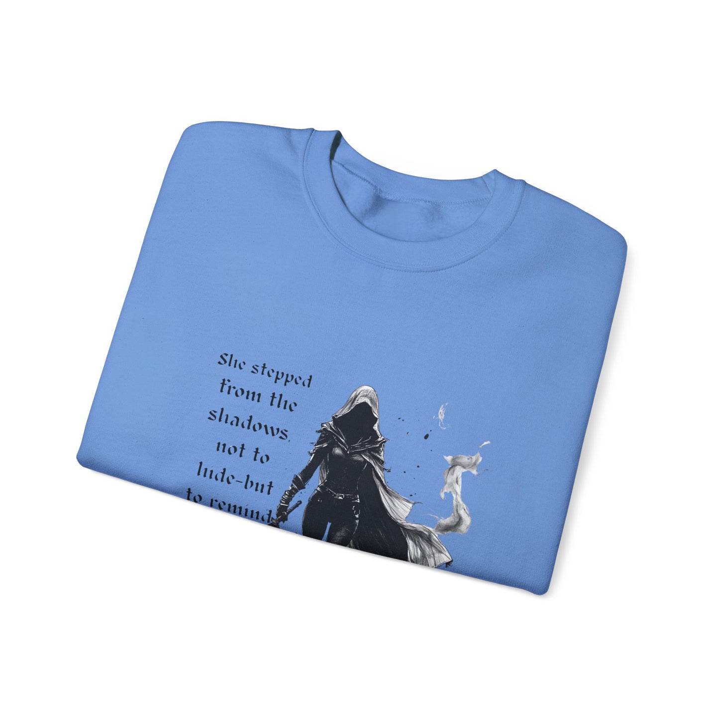 Heir of Fire Throne of Glass Sweatshirt, cozy autumn apparel for any Sarah J Maas fan. With a touch of darkness and assassin vibes.