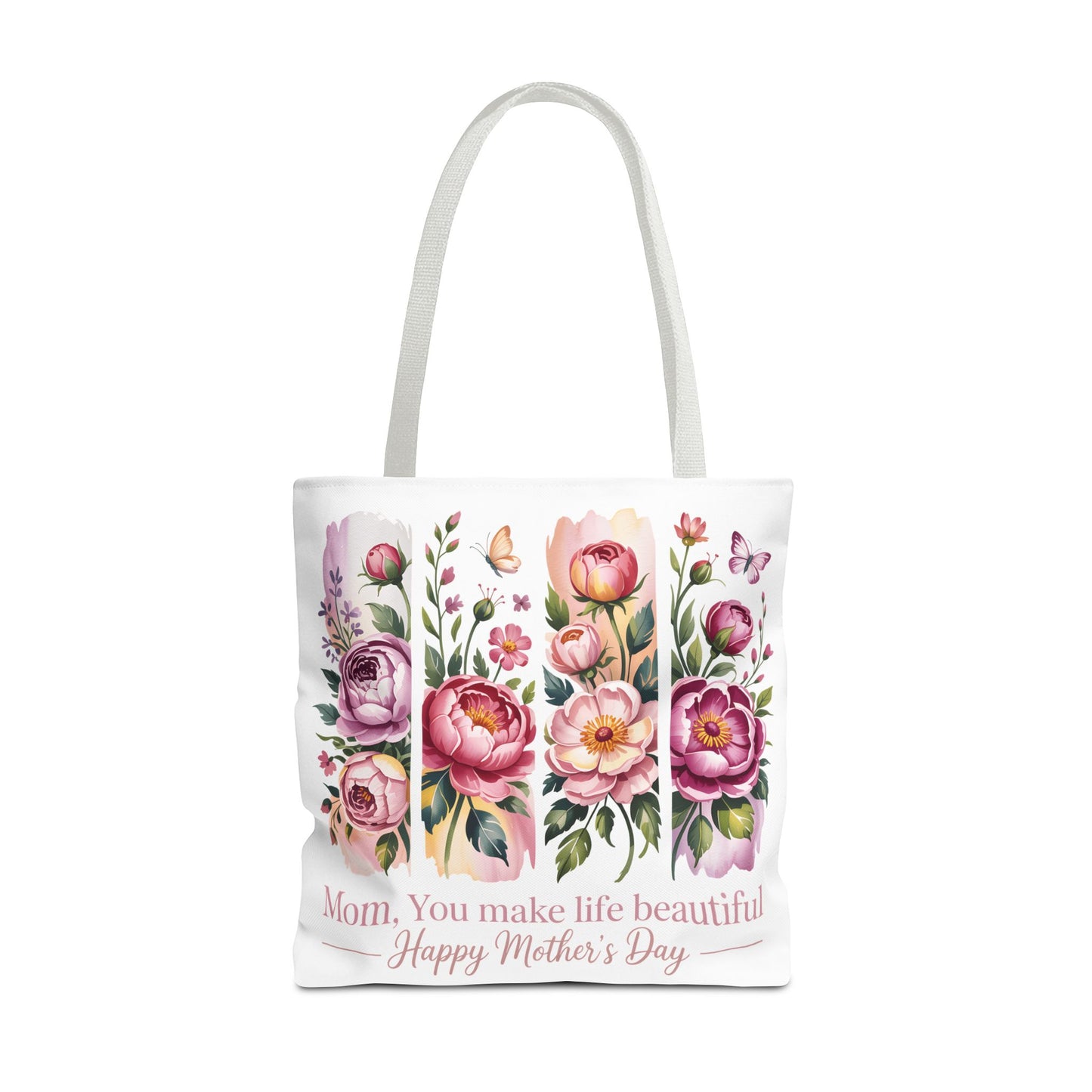 mom tote bag, mothers day gift reusable tote bag