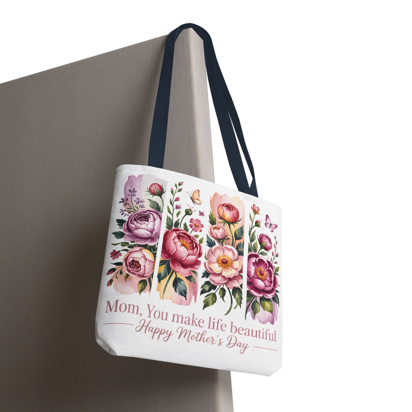 mom tote bag, mothers day gift reusable tote bag