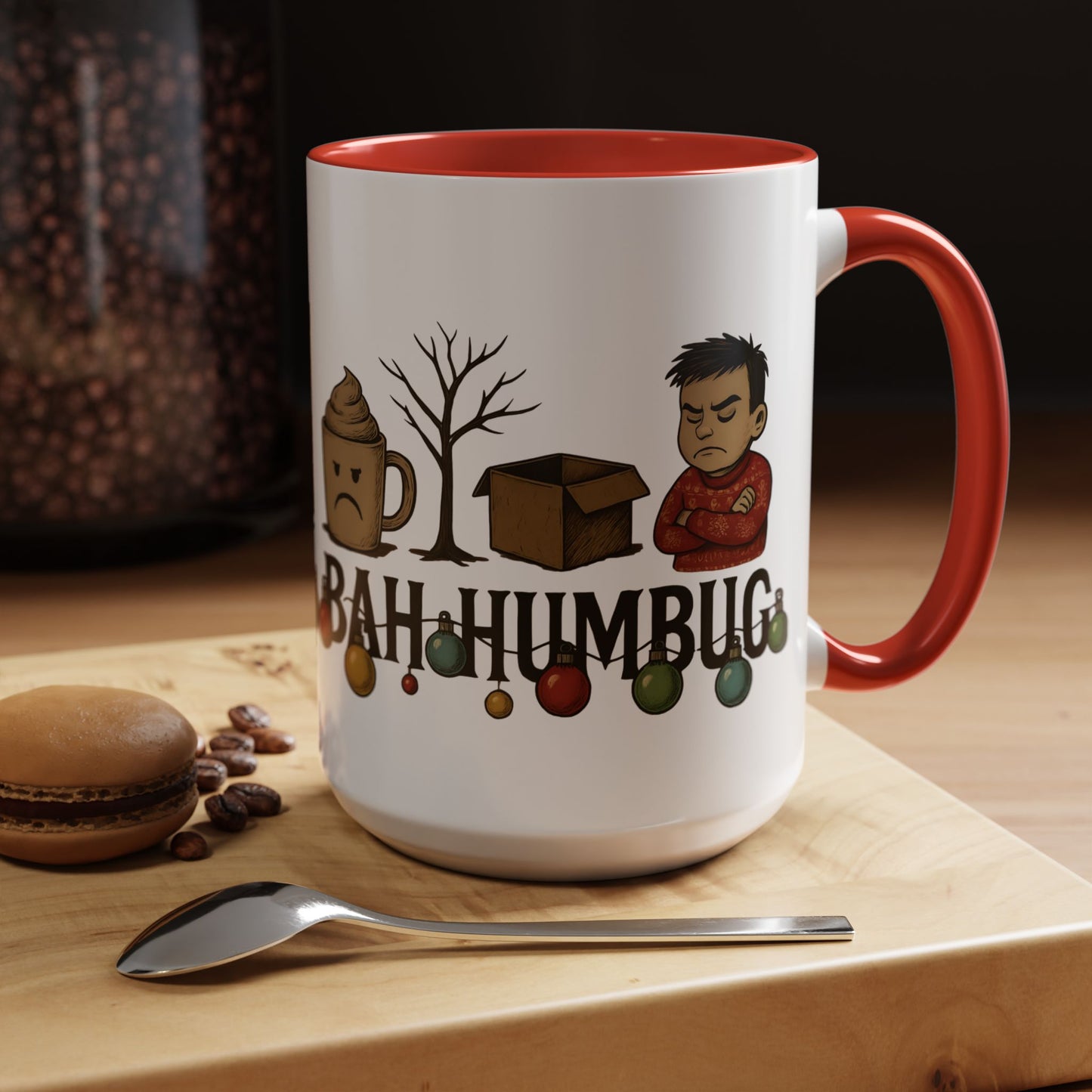 Bah Humbug Mug, Secret Santa Work this humbug-themed xmas mug serves as a unique bah humbug gift that will bring a smile—or at least a smirk—to any work bestie.