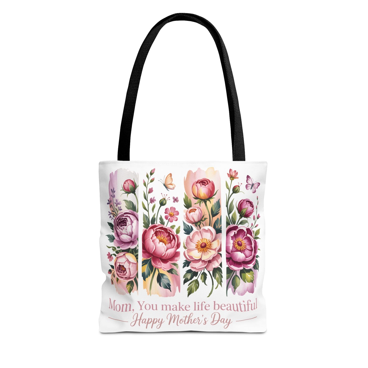 mom tote bag, mothers day gift reusable tote bag