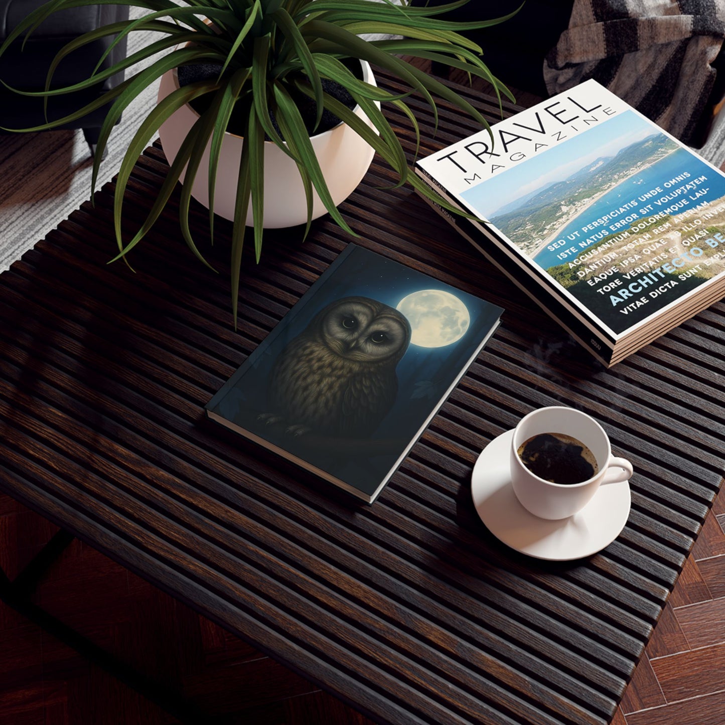 Mystical Owl Journal, This journal is not just a notebook; it's a canvas for your imagination.